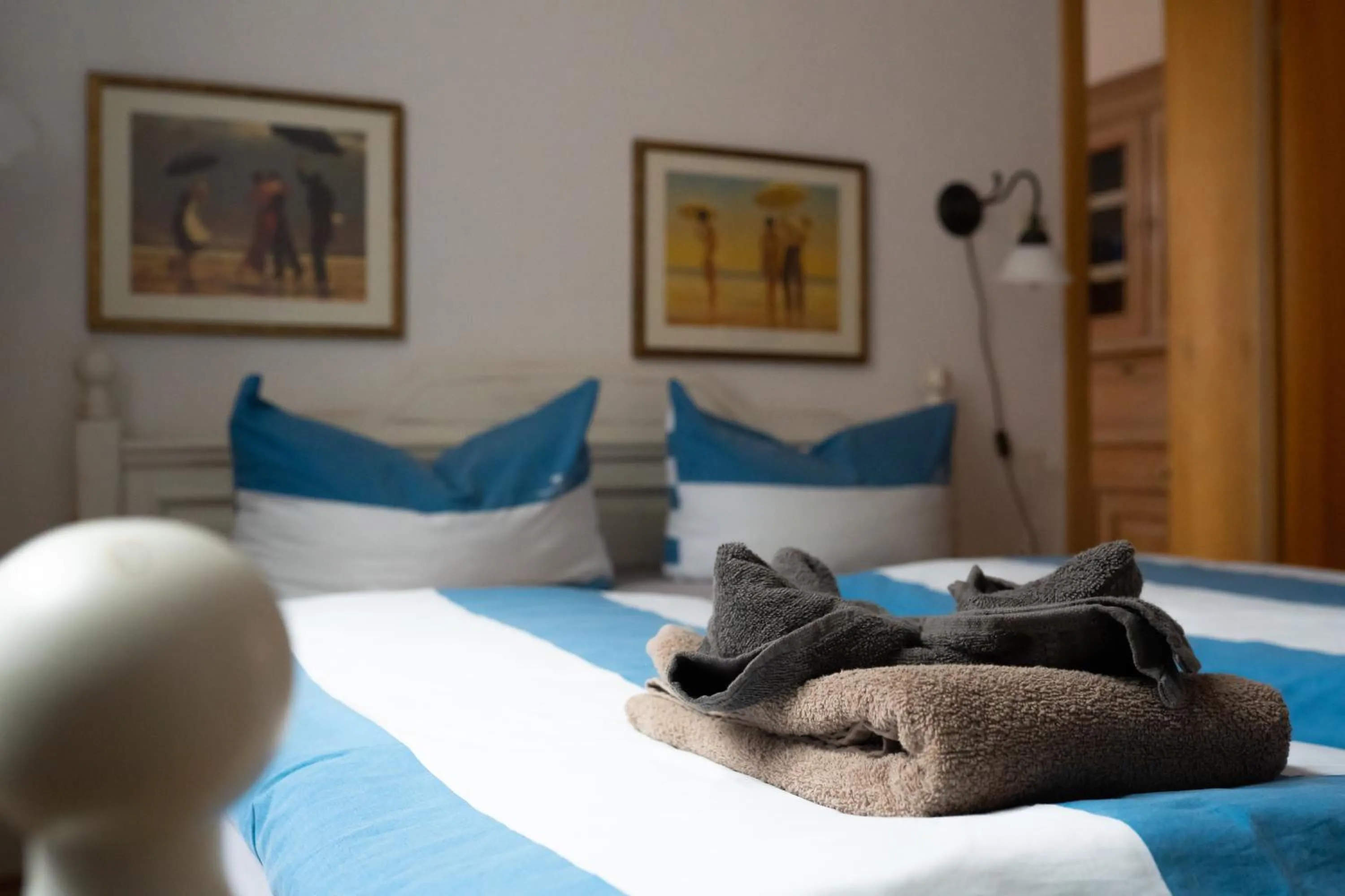 Bed in Aparthotel Domizil