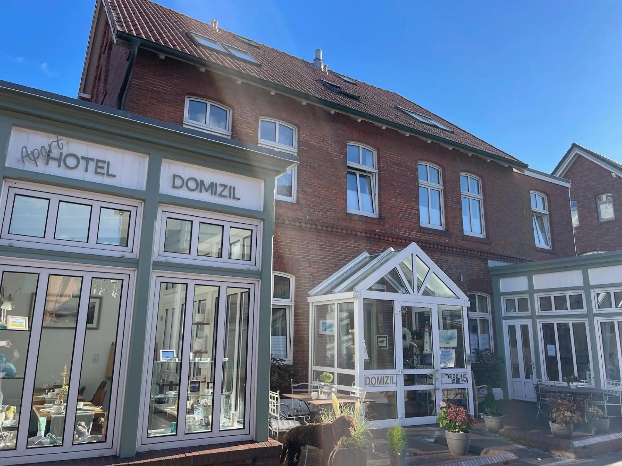 Property building in Aparthotel Domizil