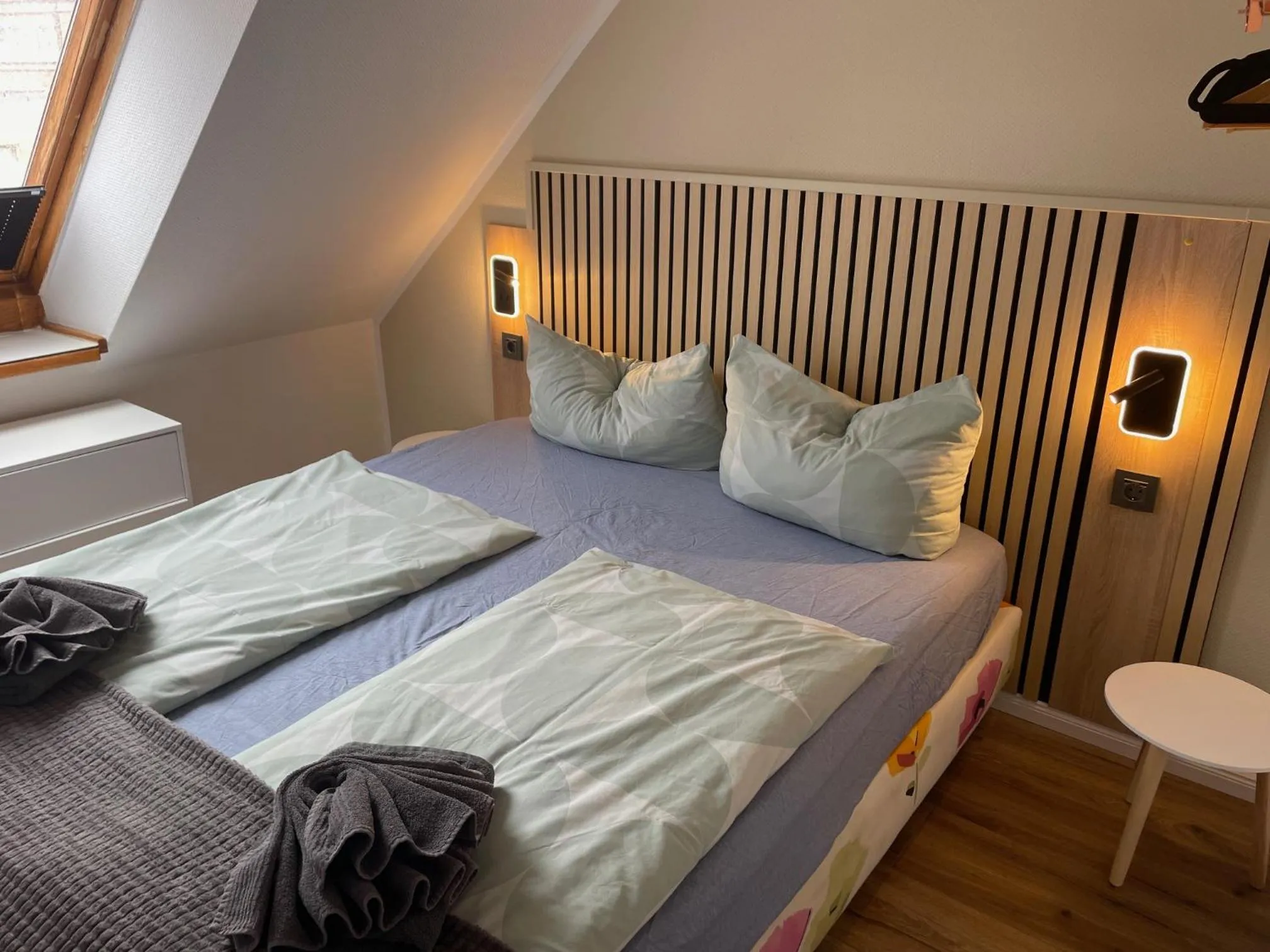 Bed in Aparthotel Domizil