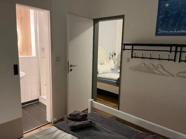 Bed in Aparthotel Domizil