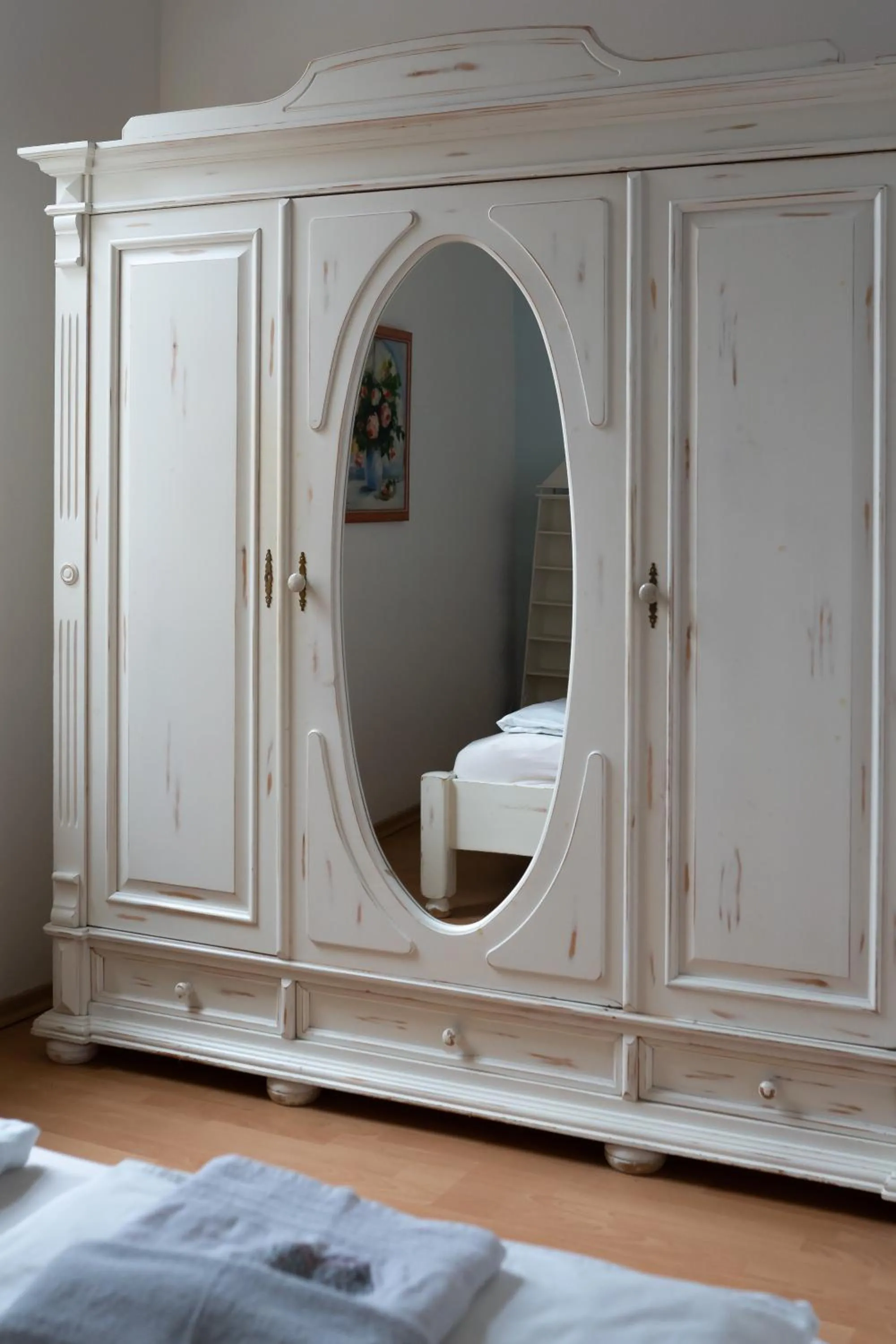 Bed in Aparthotel Domizil