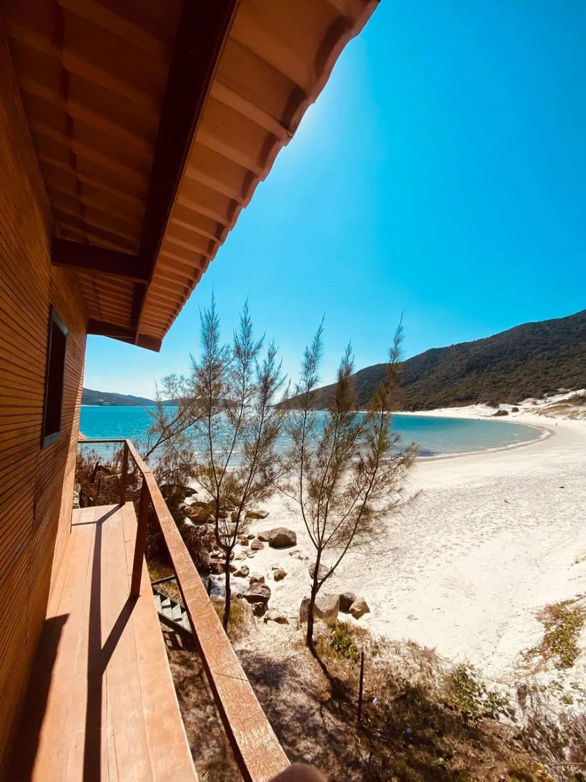 Natural landscape in LOFT PRAIA GRANDE Vista Mar