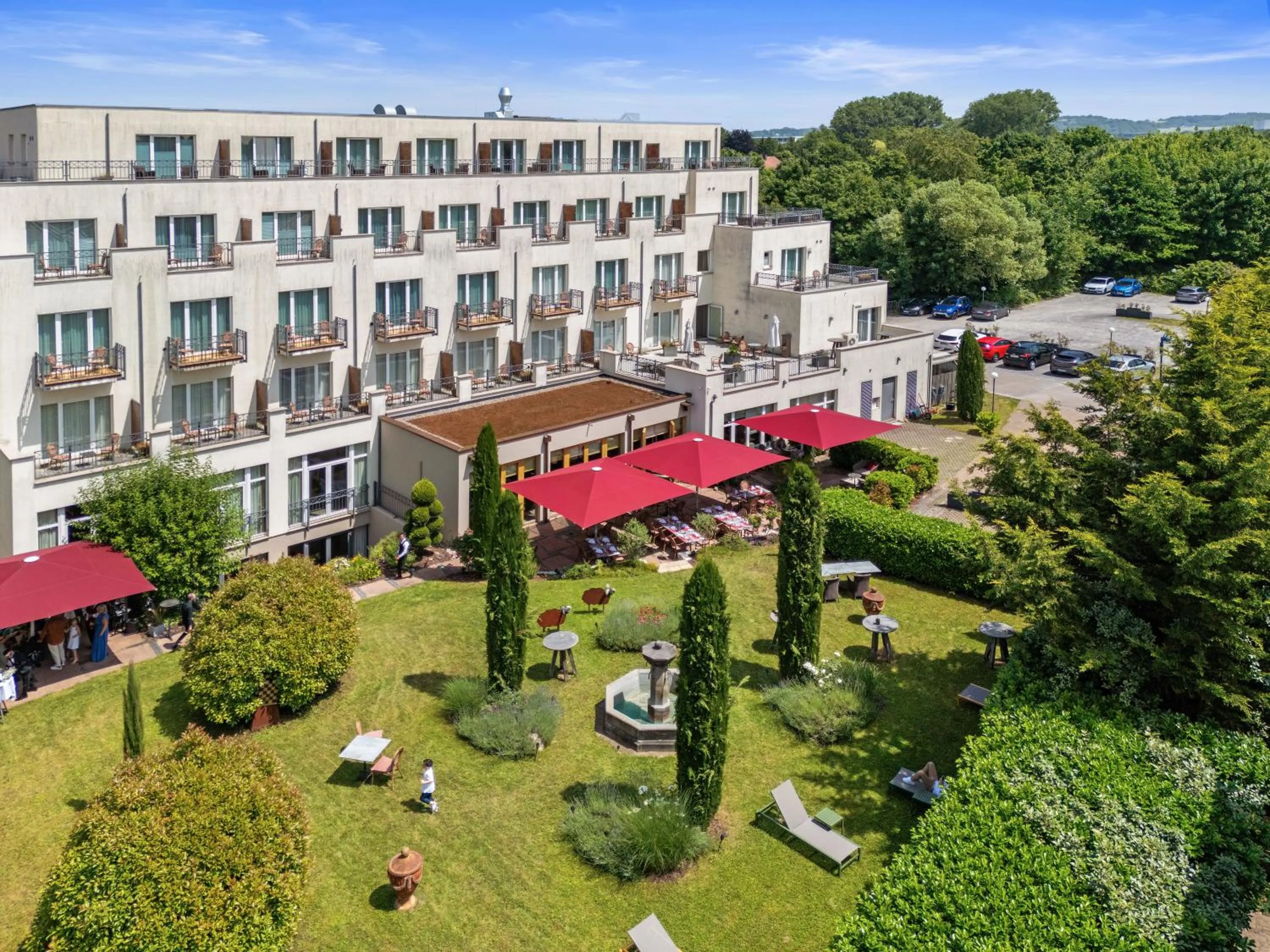 Property building in Hotel Villa Medici