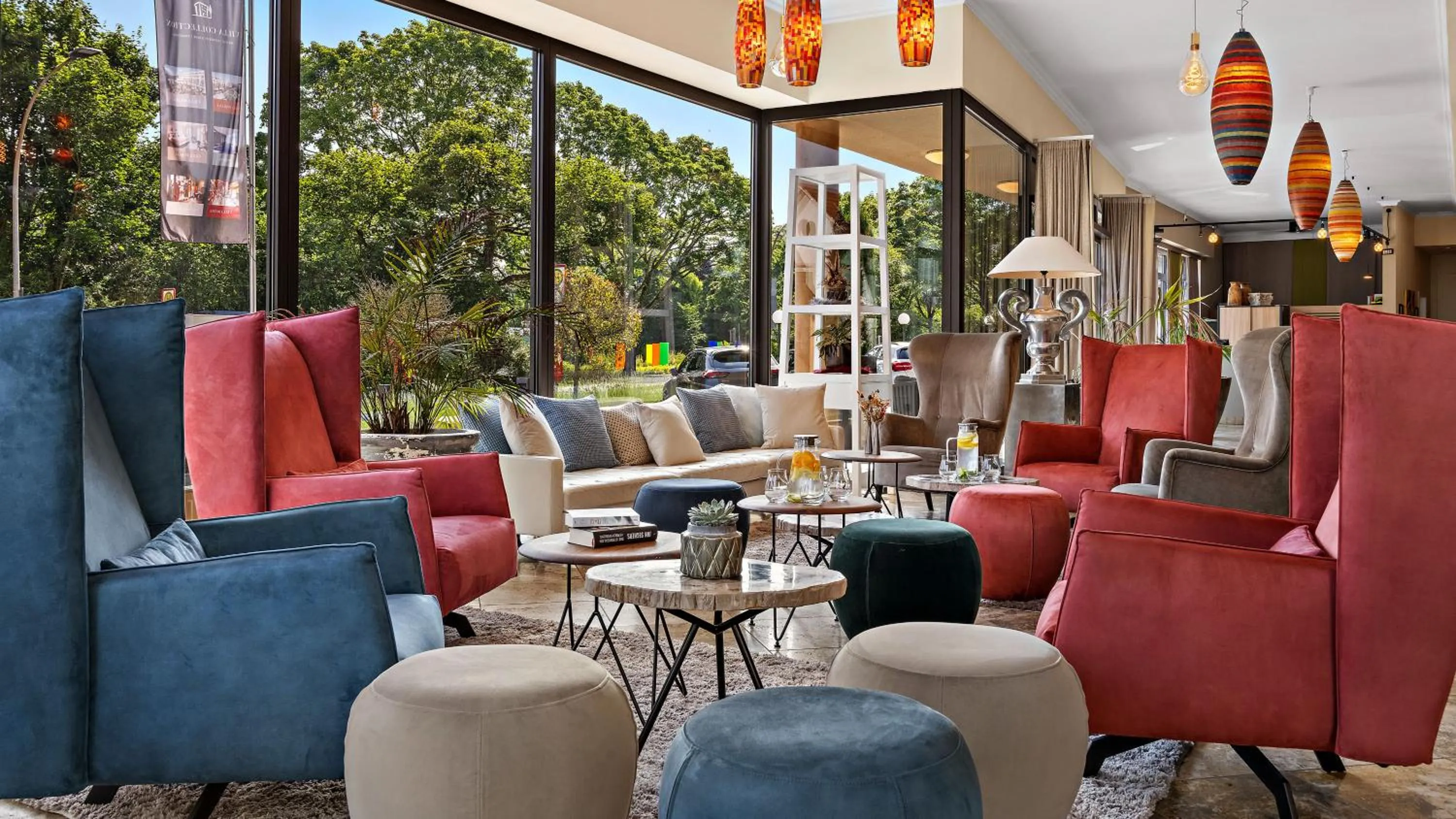 Lobby or reception in Hotel Villa Medici