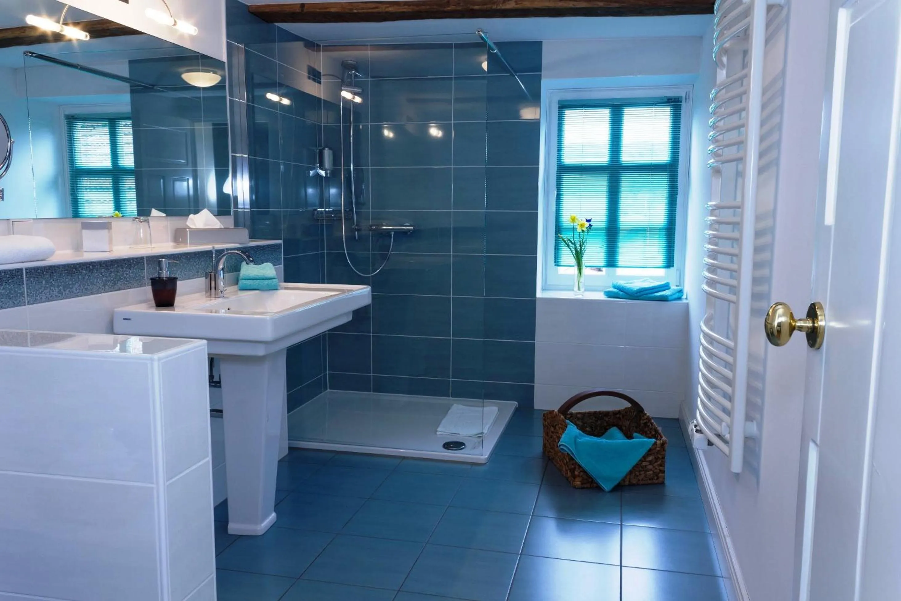 Bathroom in Romantik Hotel Zum Rosenhof