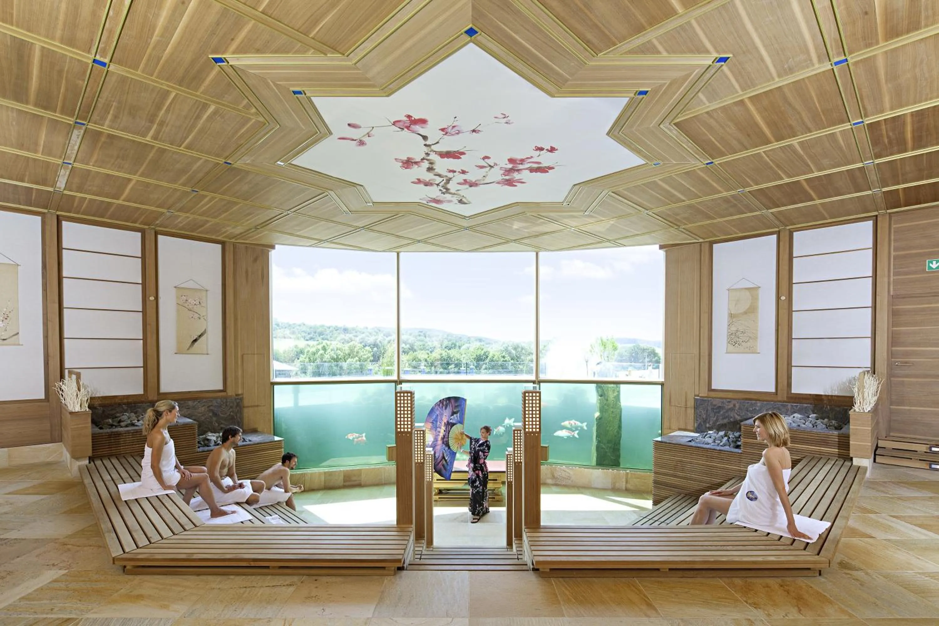 Spa and wellness centre/facilities in Hotel Leo Mühlhausen