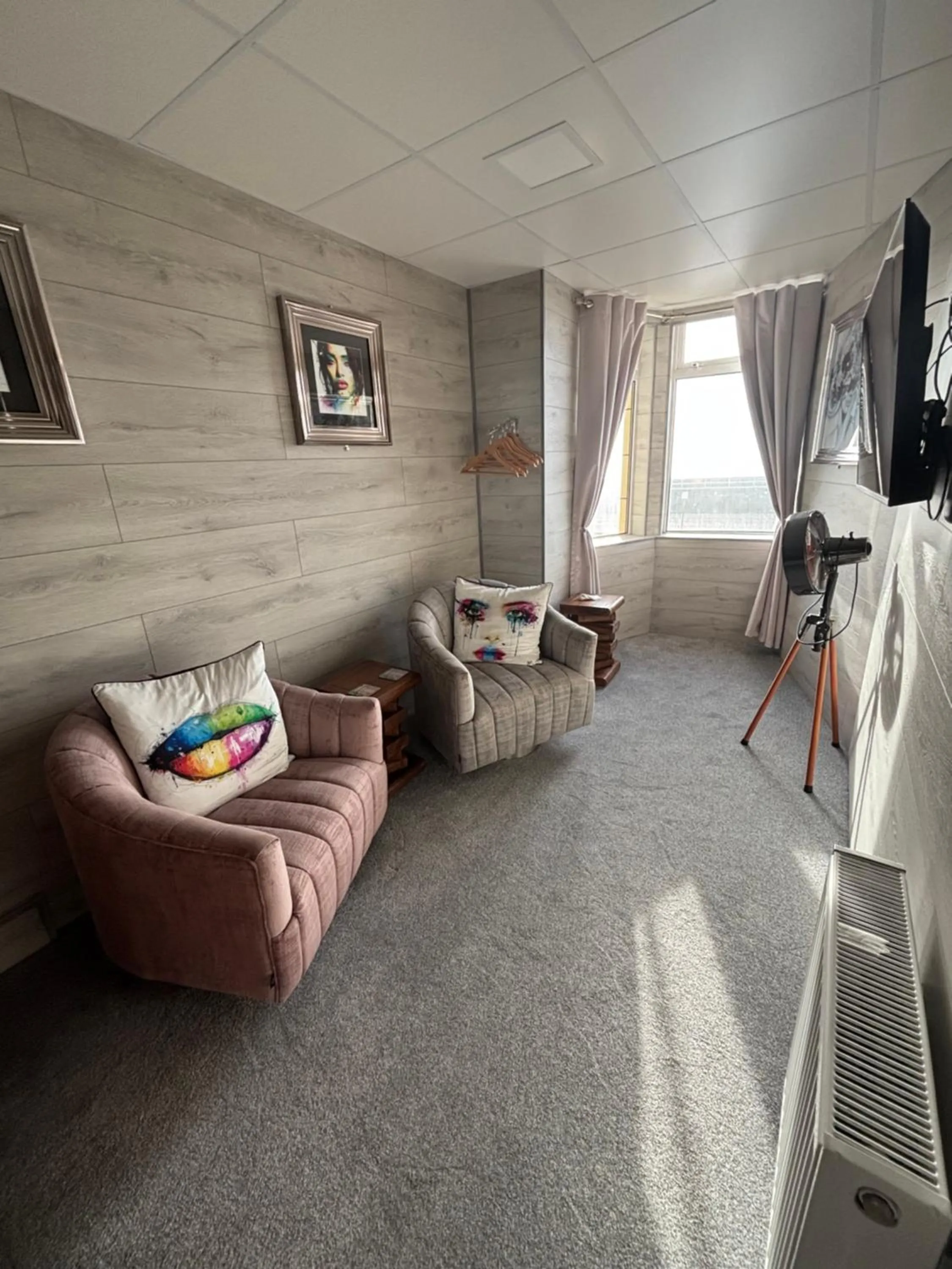 Seating area in Kings Boutique Hotel