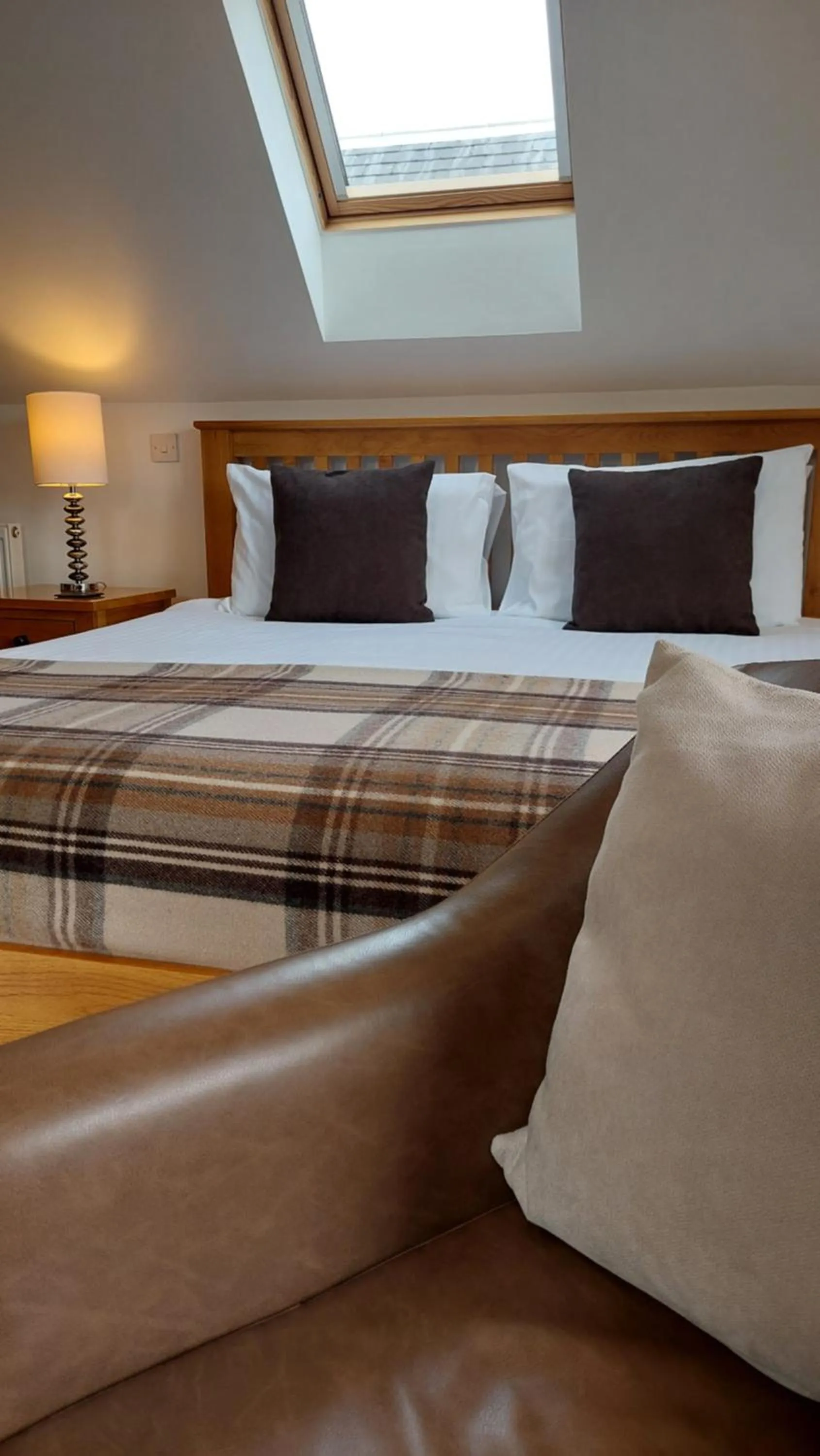 Bed in Orchard House Bed and Breakfast