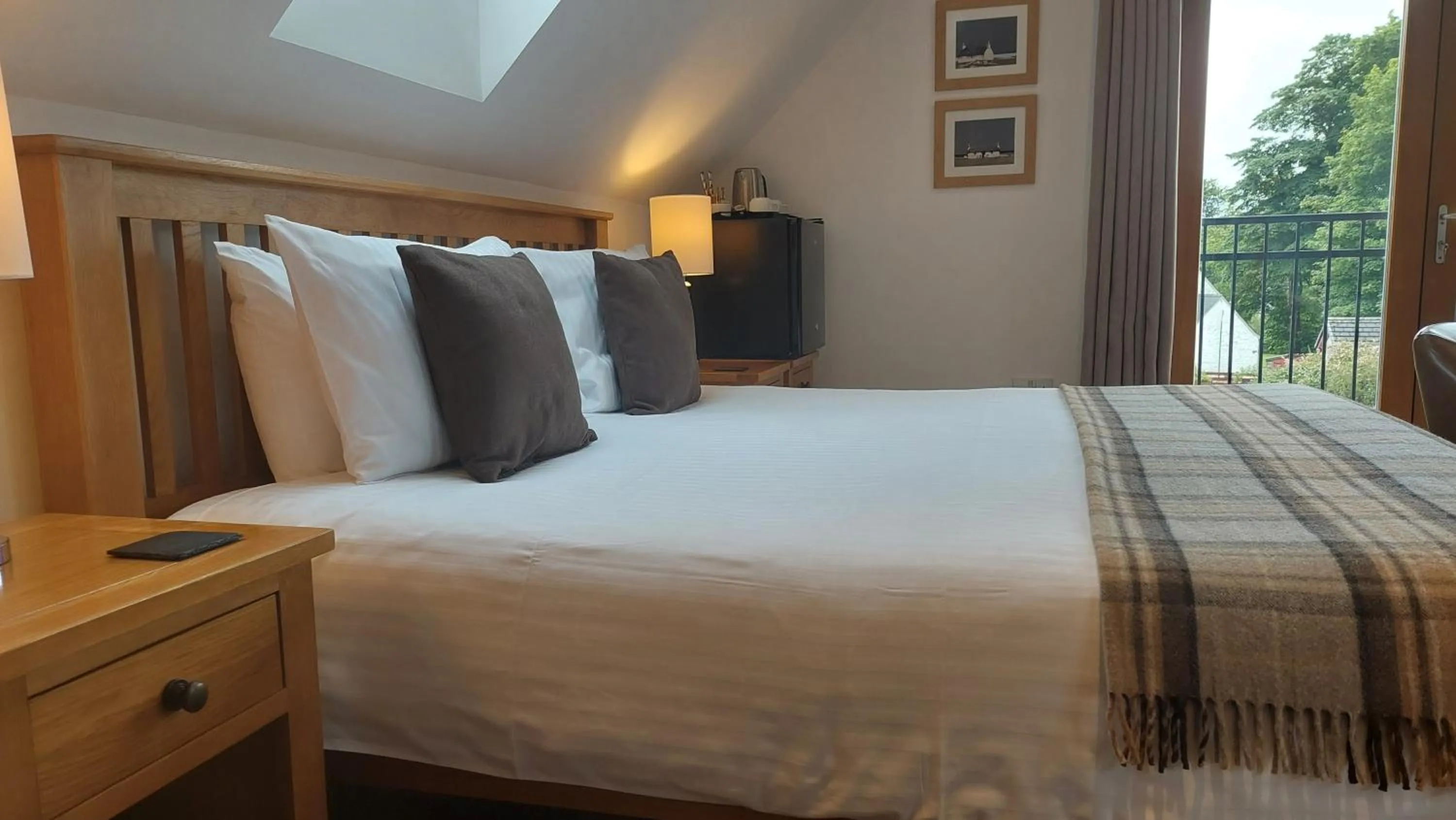 Bed in Orchard House Bed and Breakfast