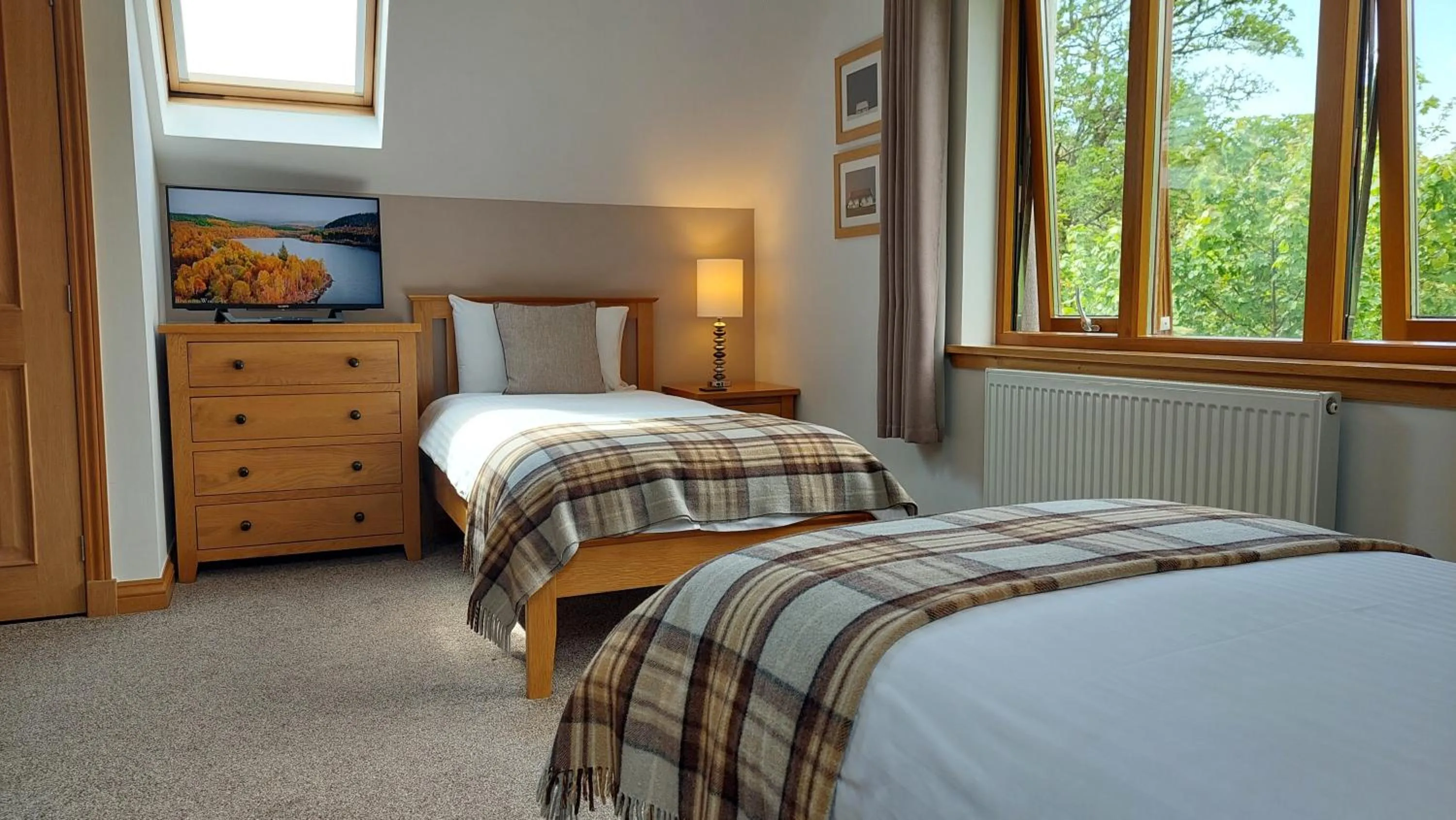 Bed in Orchard House Bed and Breakfast