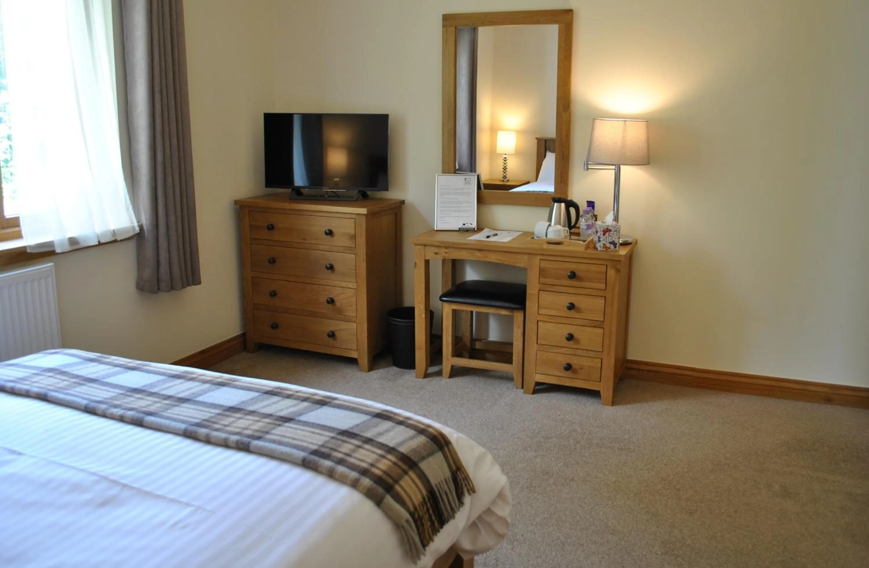 Bed in Orchard House Bed and Breakfast