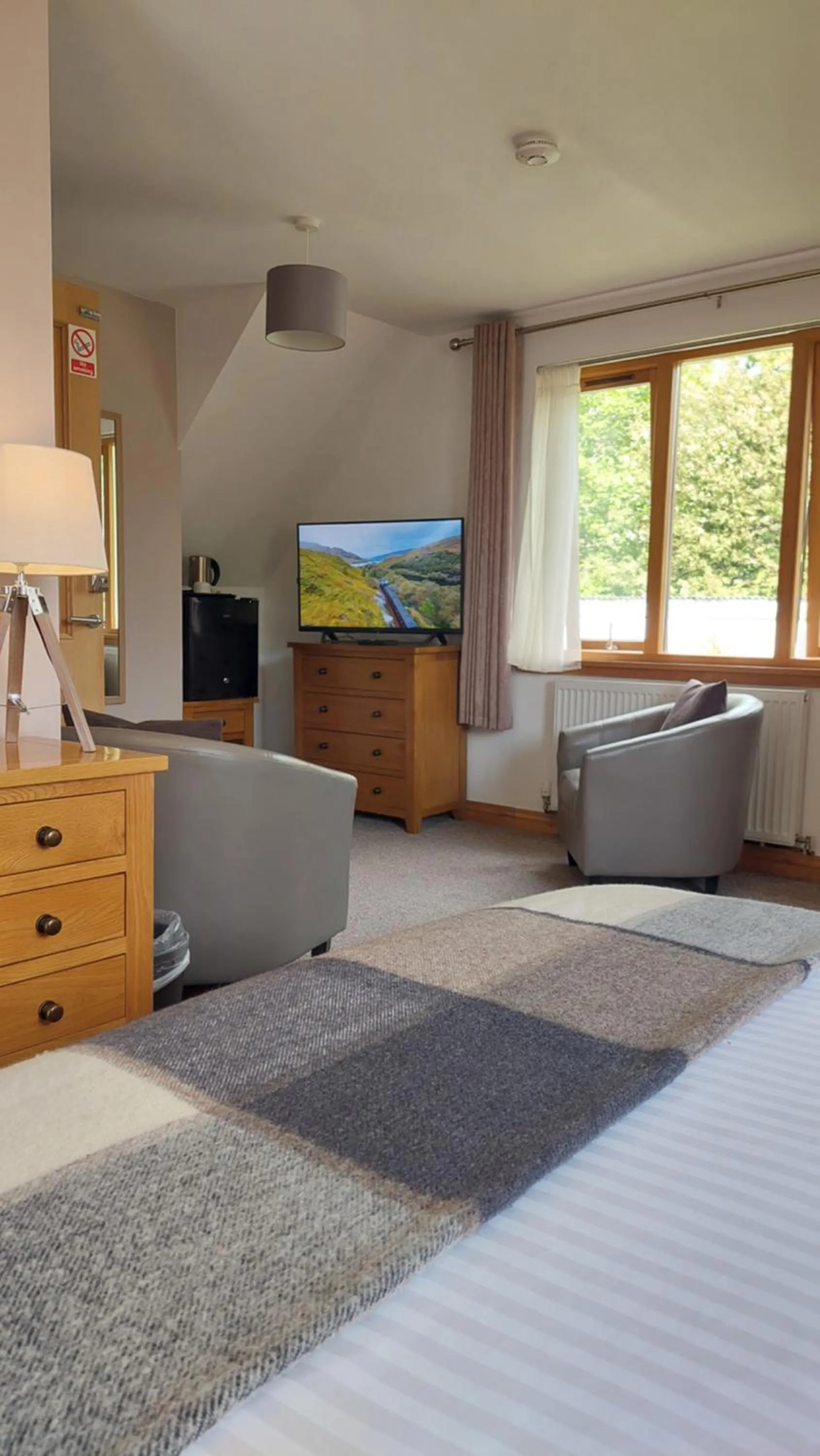 Bed in Orchard House Bed and Breakfast