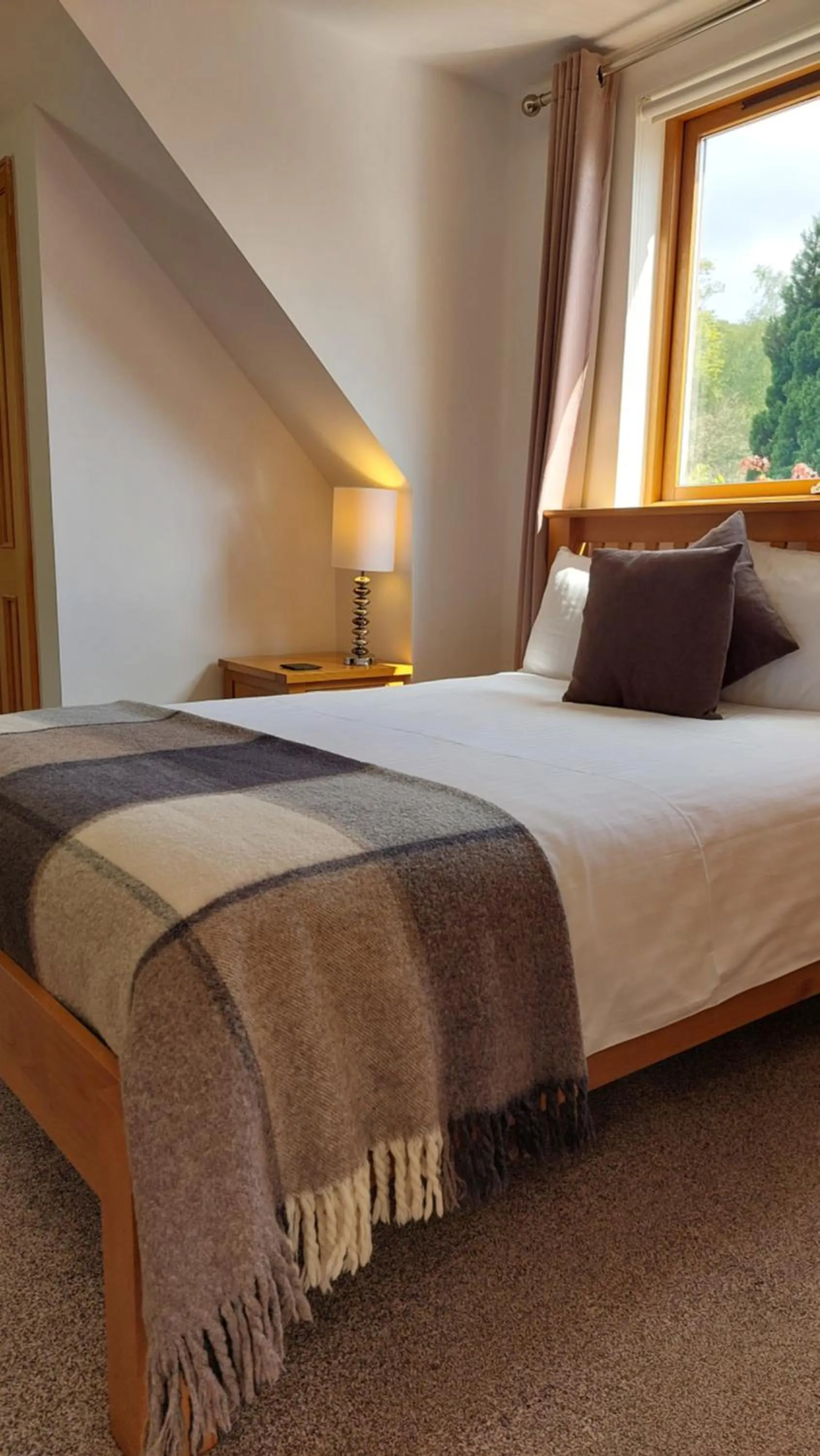 Bed in Orchard House Bed and Breakfast