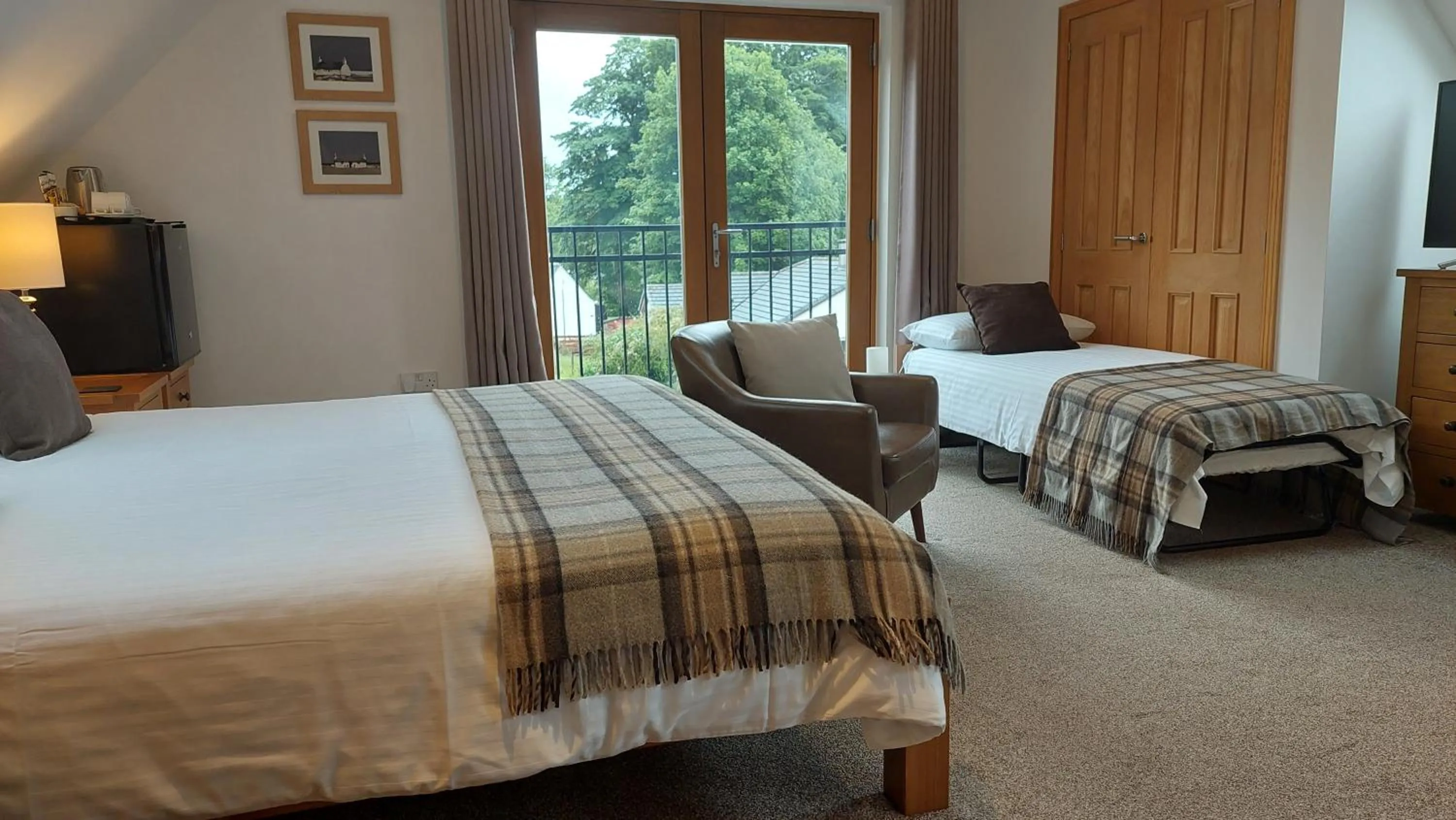 Bed in Orchard House Bed and Breakfast