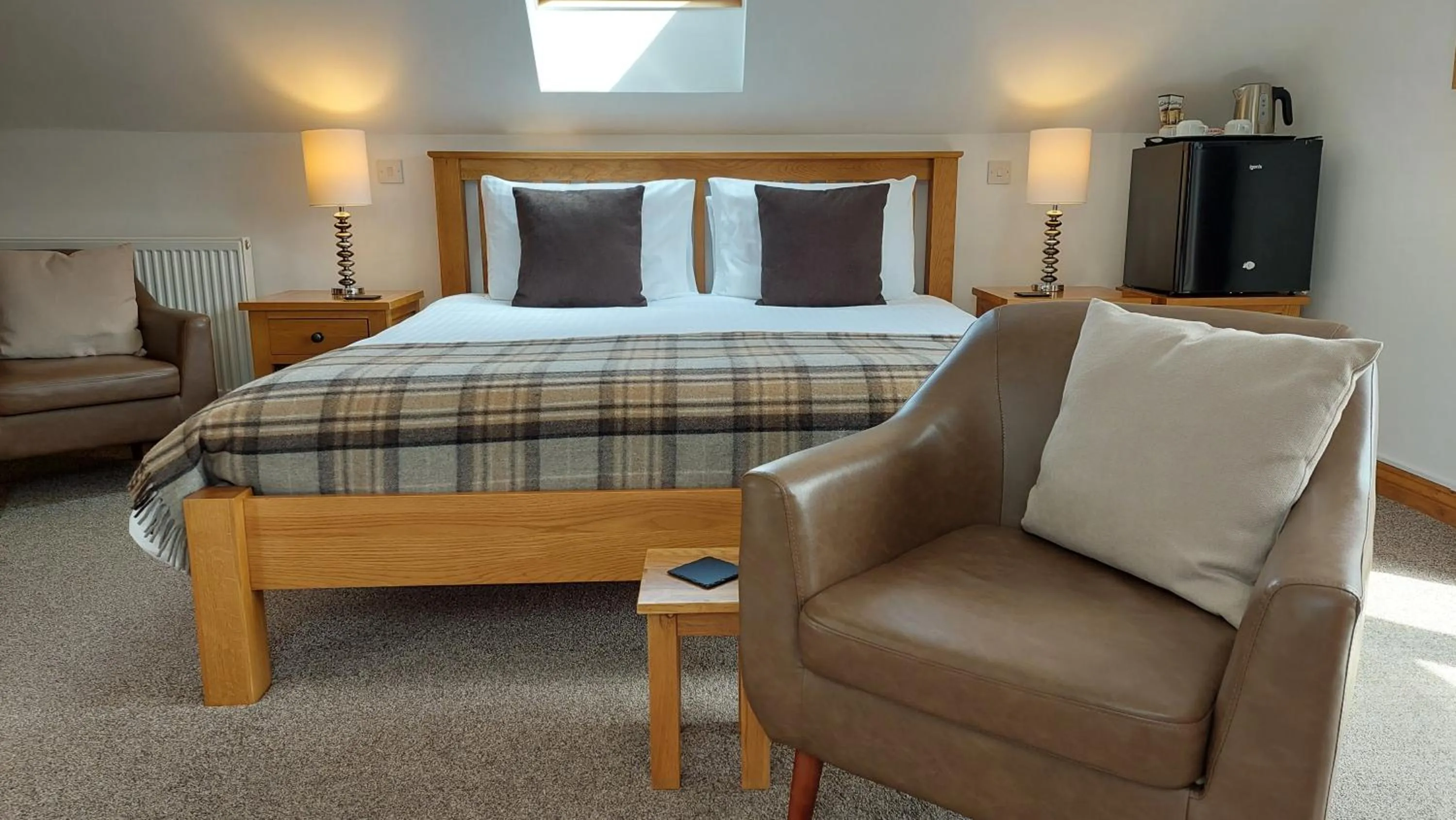 Bed in Orchard House Bed and Breakfast