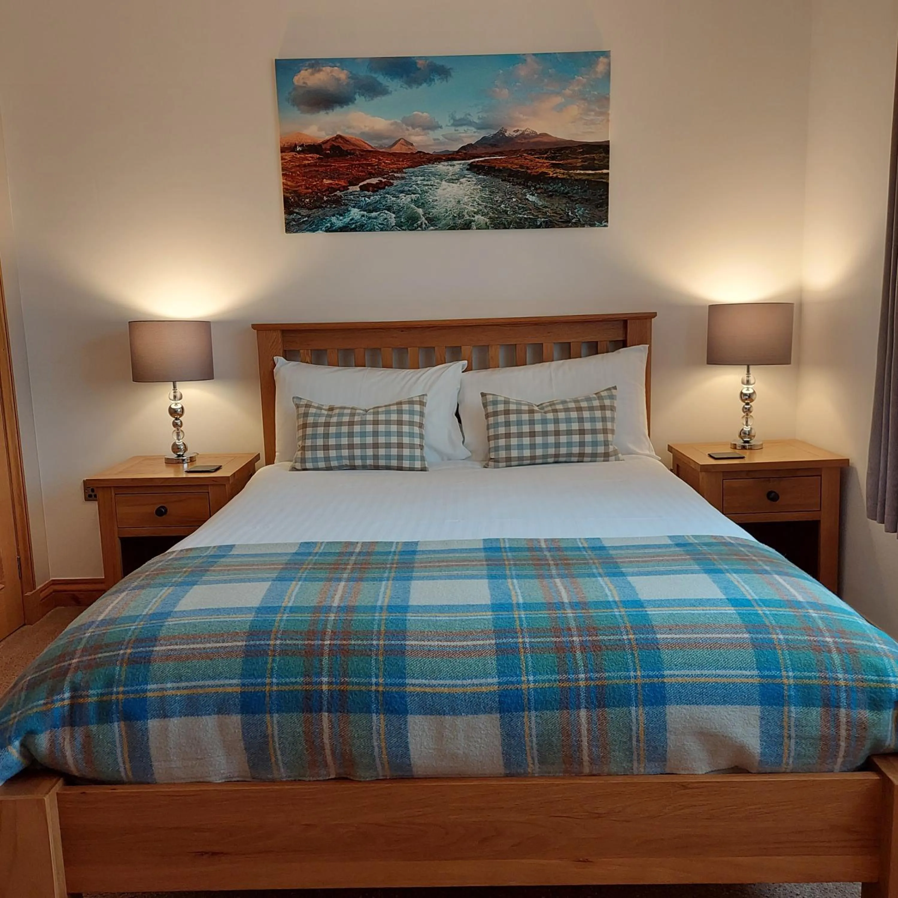 Bed in Orchard House Bed and Breakfast