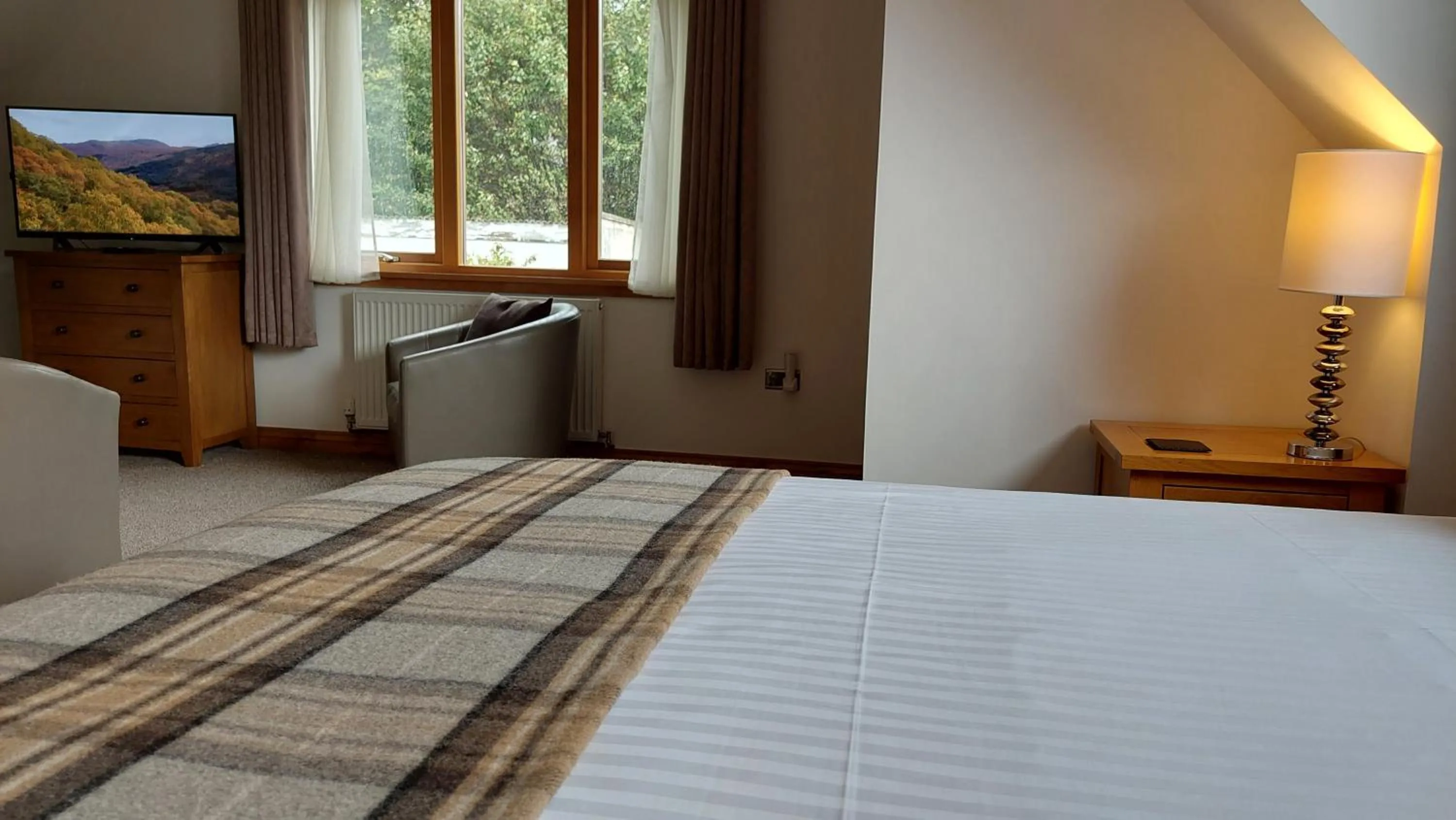 Bed in Orchard House Bed and Breakfast