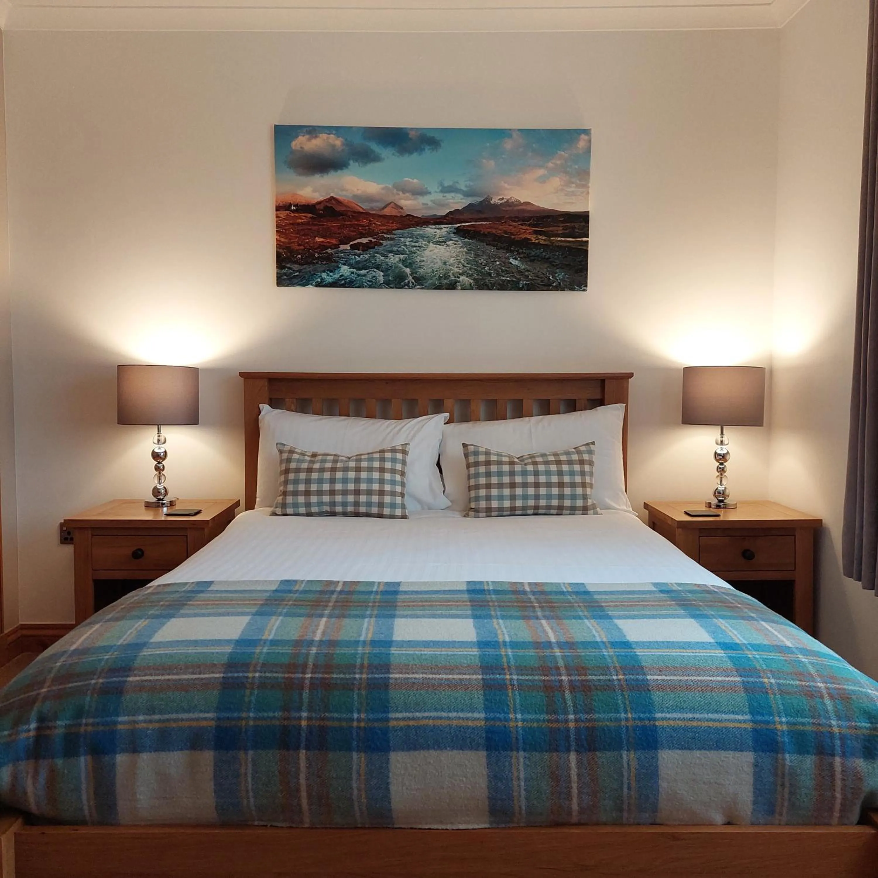 Bed in Orchard House Bed and Breakfast