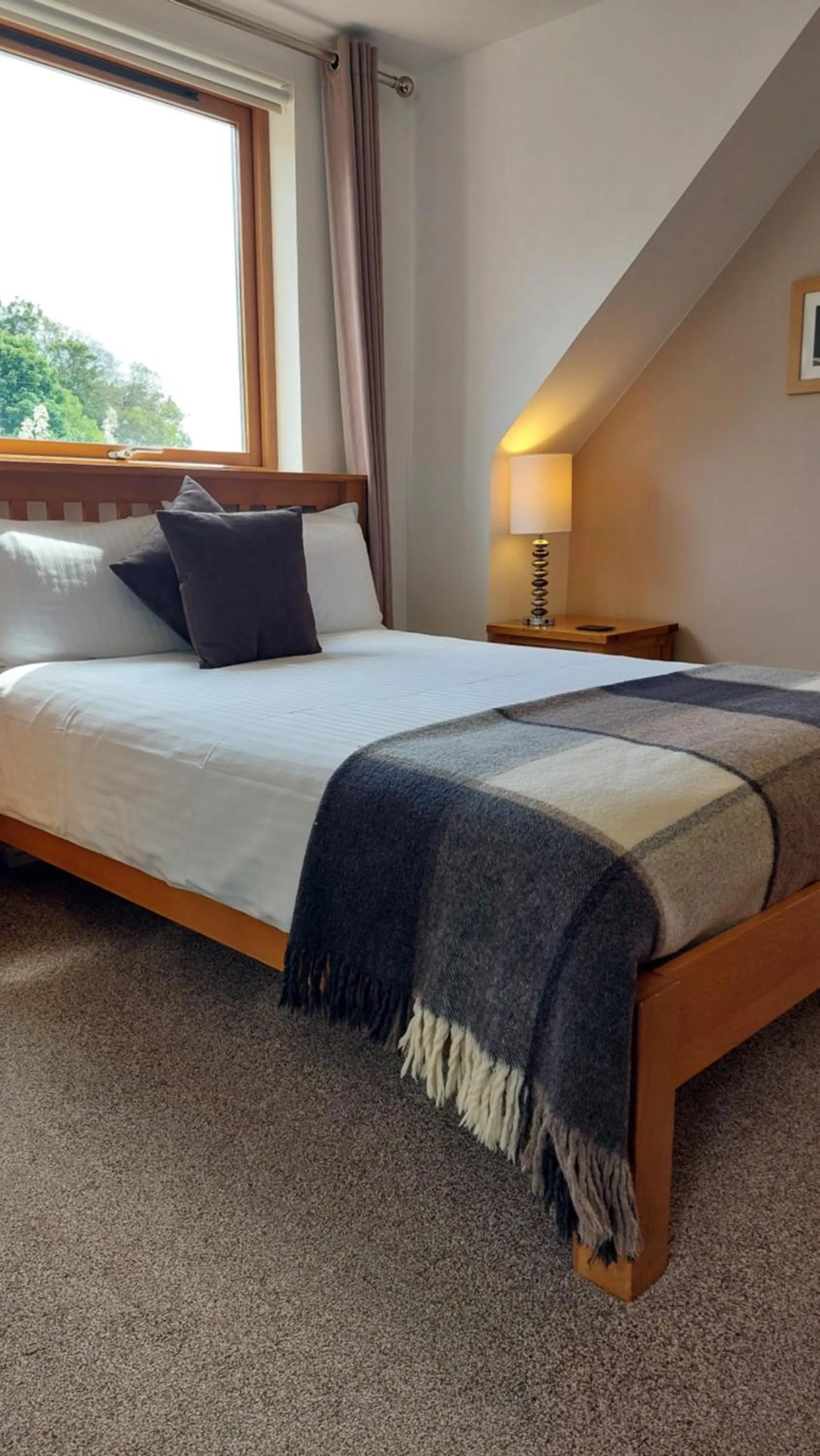 Bed in Orchard House Bed and Breakfast