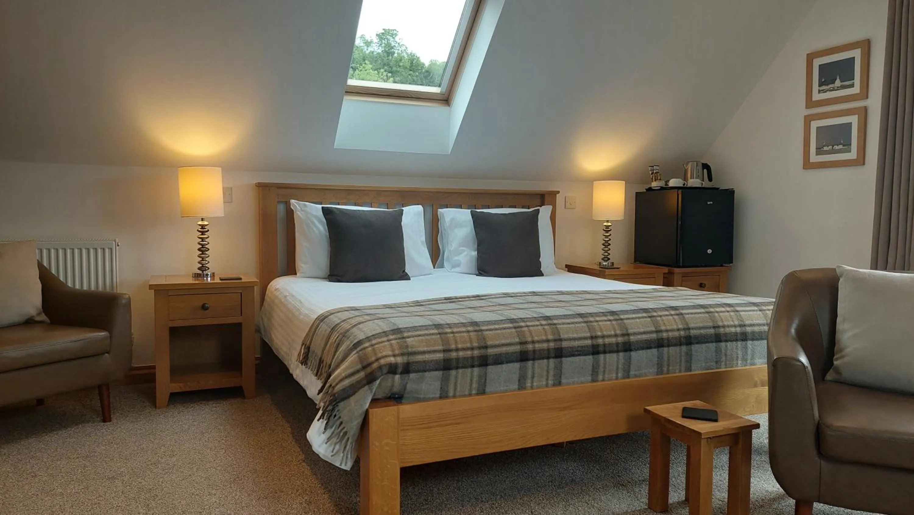 Bed in Orchard House Bed and Breakfast