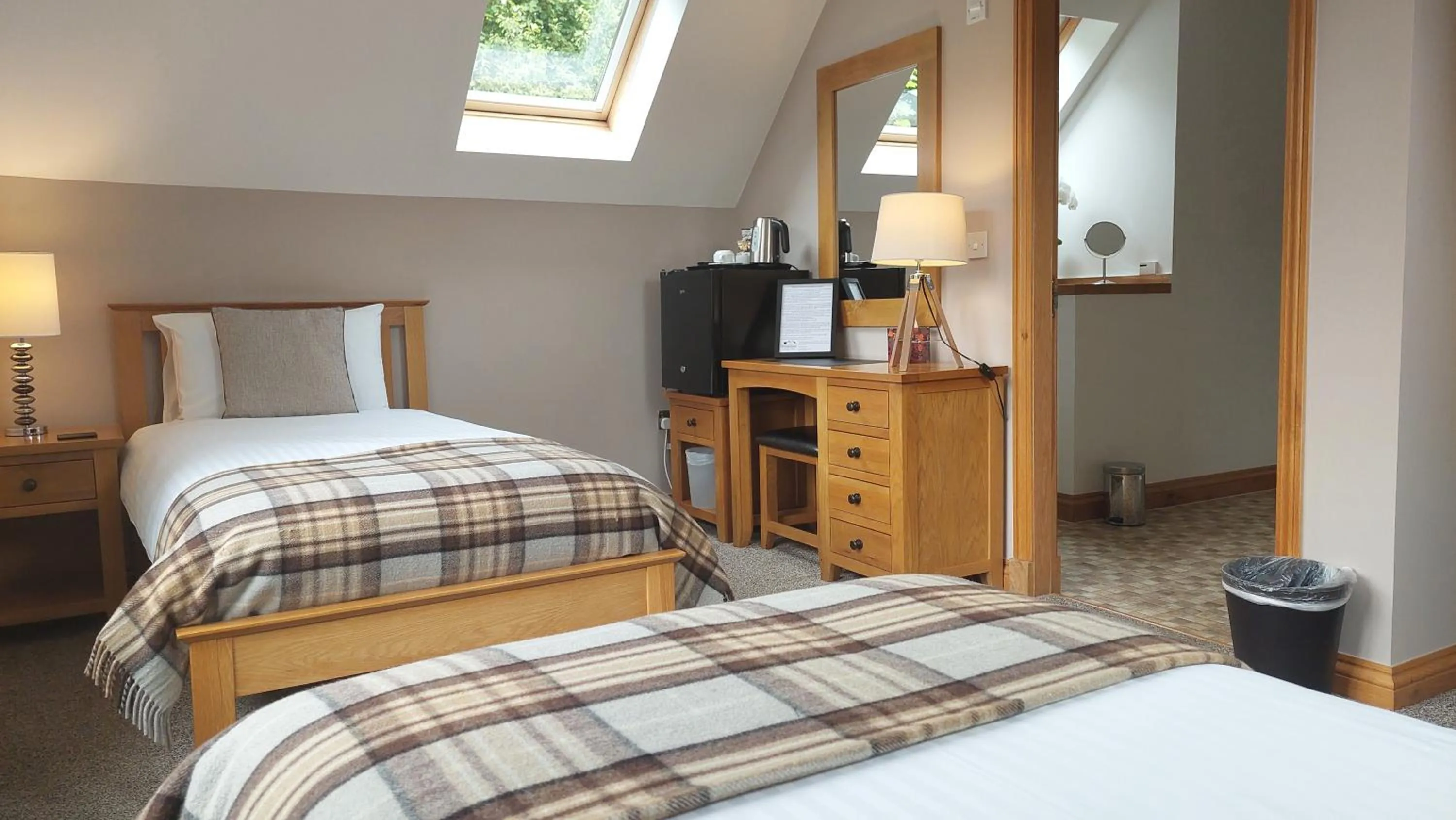 Bed in Orchard House Bed and Breakfast