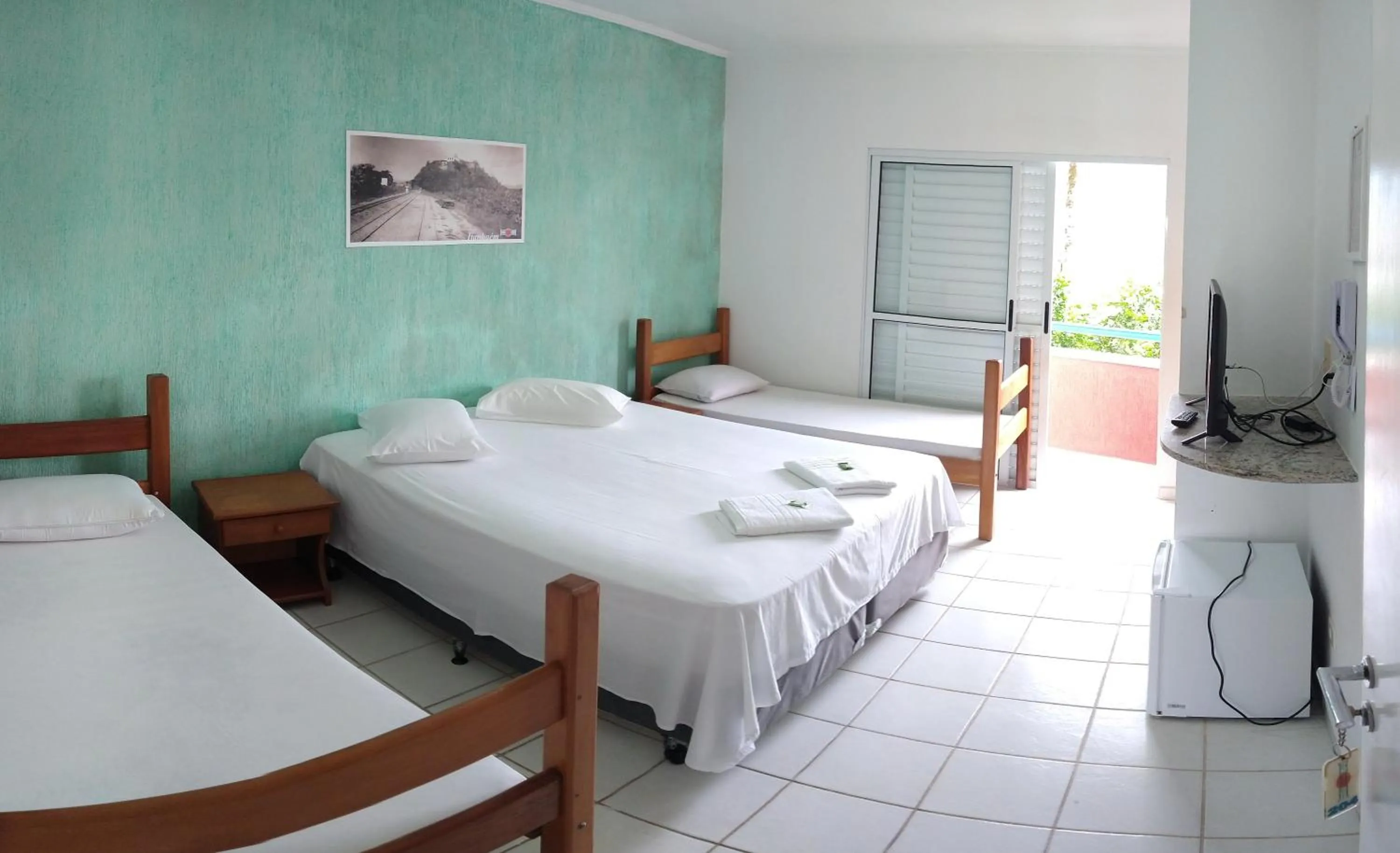 Photo of the whole room, Bed in HOTEL CLUBE AZUL DO MAR