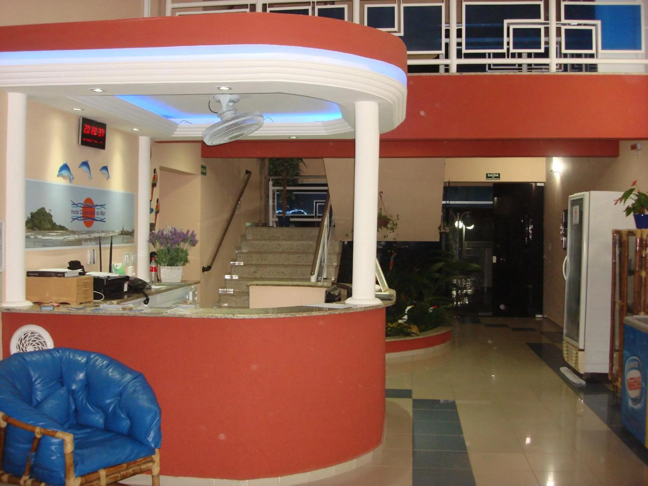 Lobby or reception in HOTEL CLUBE AZUL DO MAR