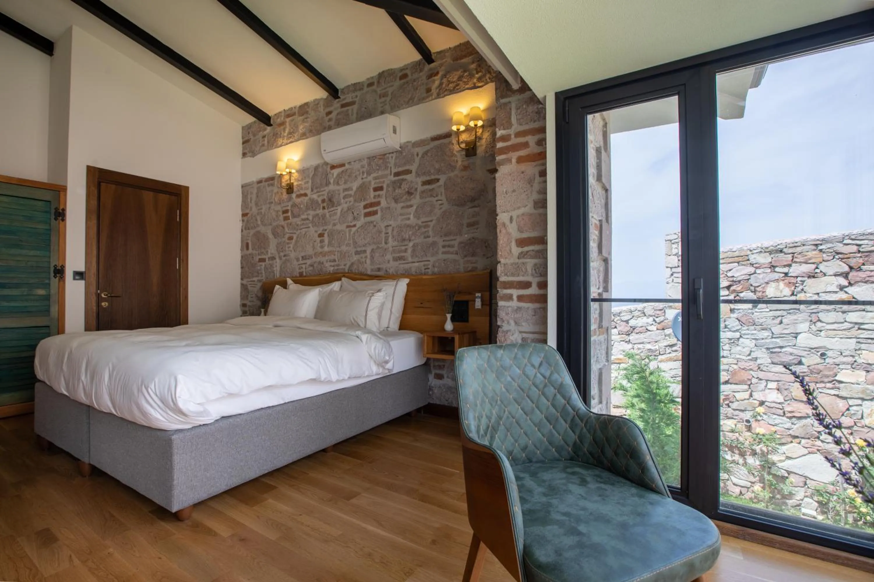 Bedroom in Marlo Ayvalık 12 Plus Adult Only