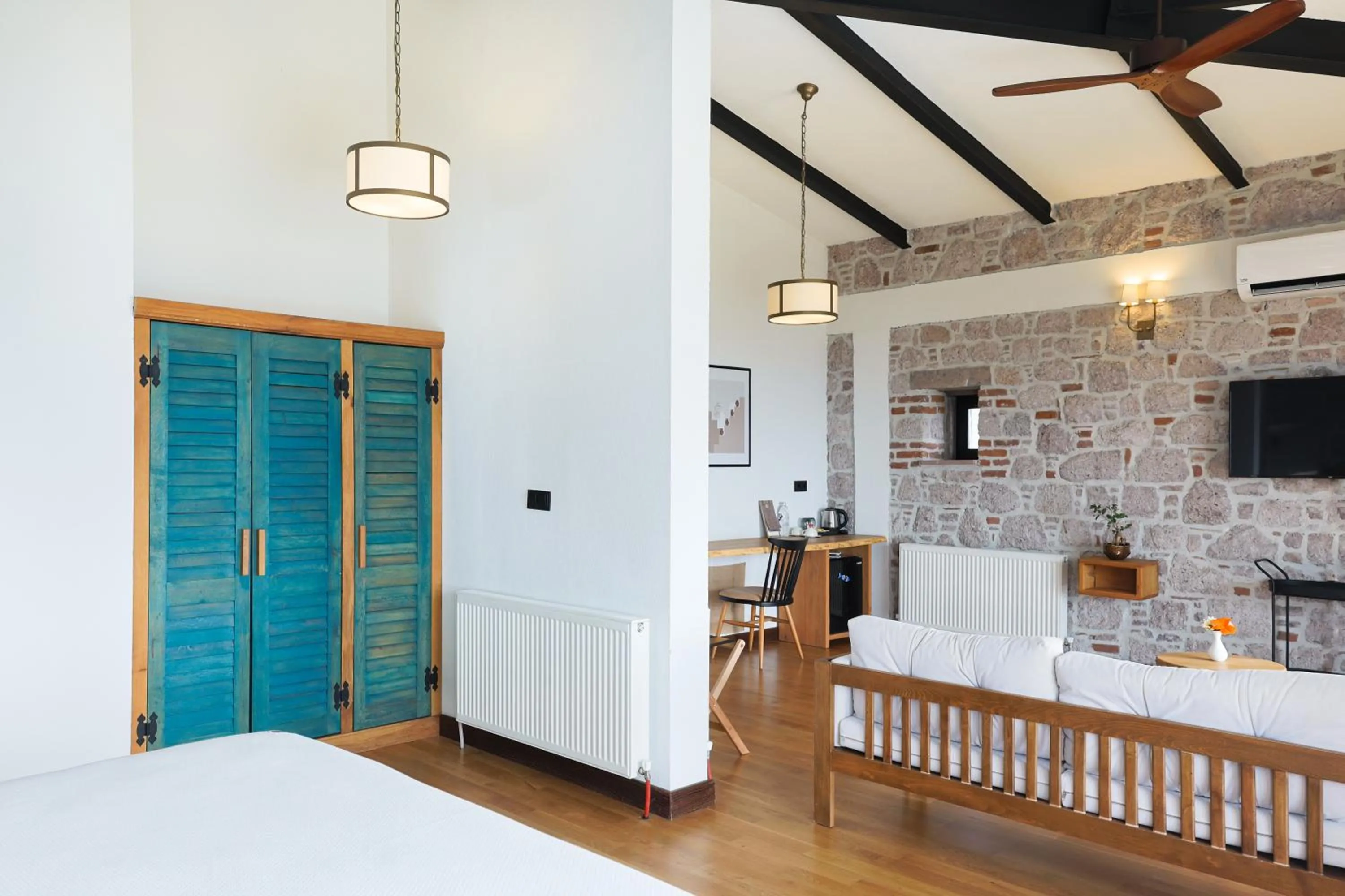 Bedroom in Marlo Ayvalık 12 Plus Adult Only