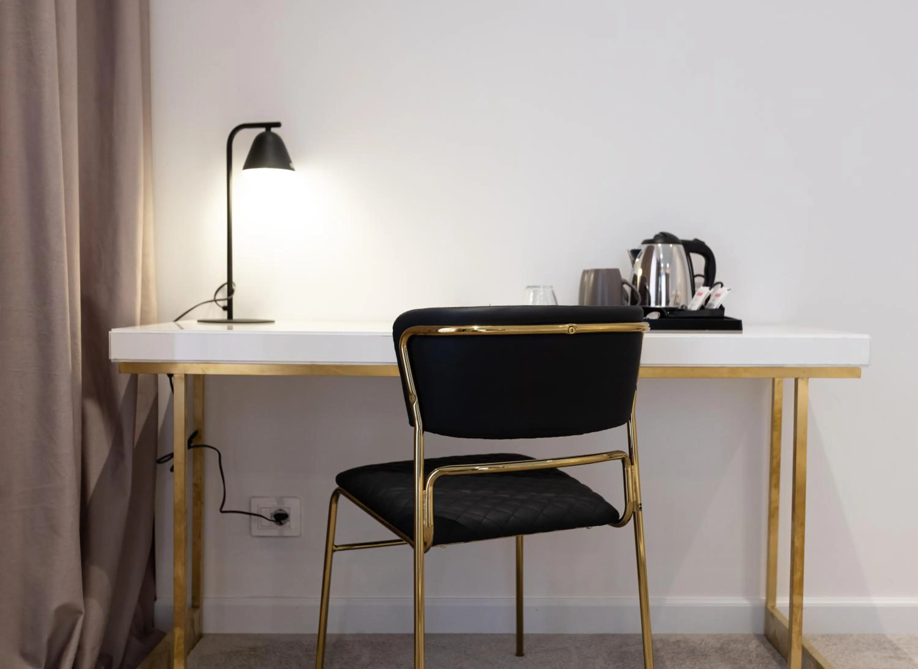 Coffee/tea facilities in Habitat Hotel Tirana