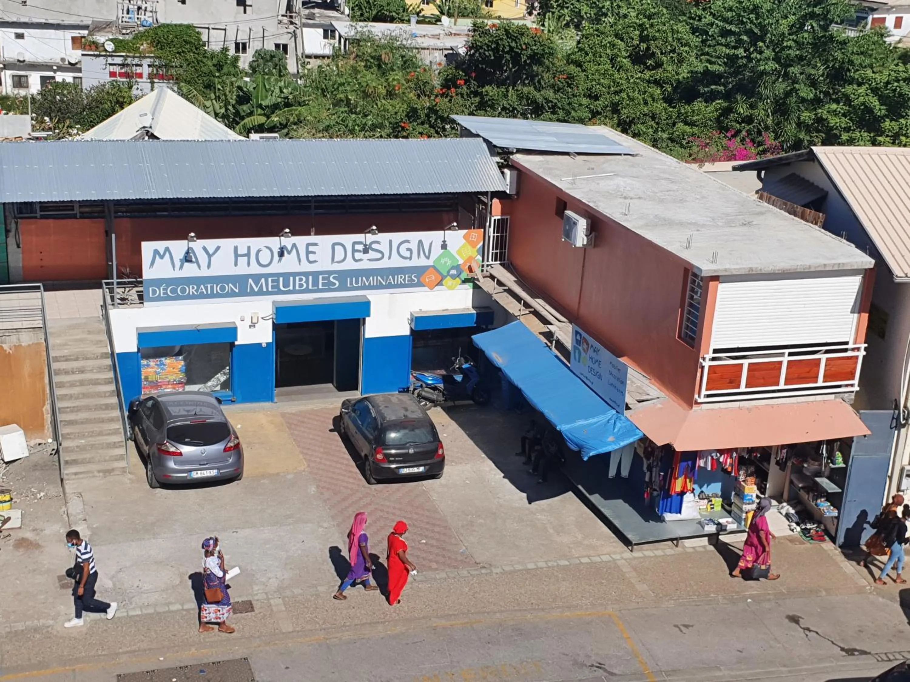 Bird's eye view in Yangou Appart 1