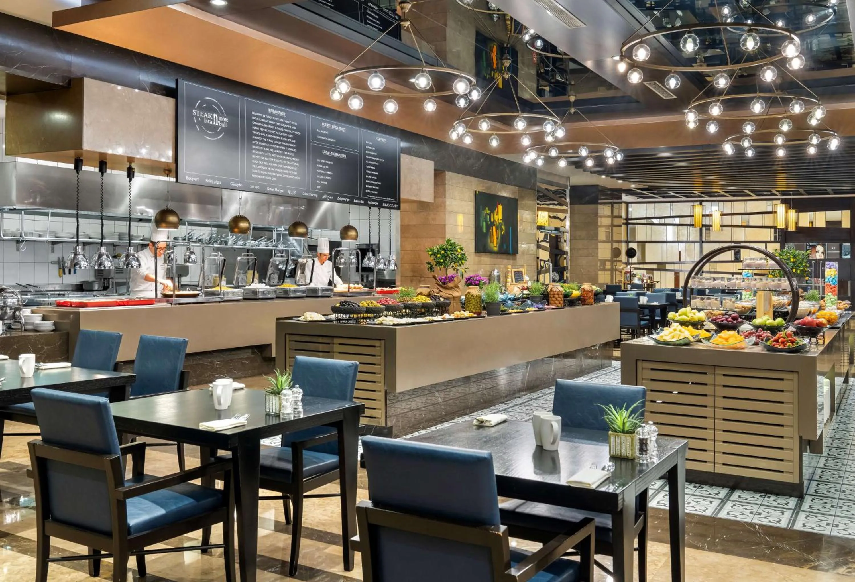 Breakfast in Radisson Blu Hotel, Istanbul Sisli