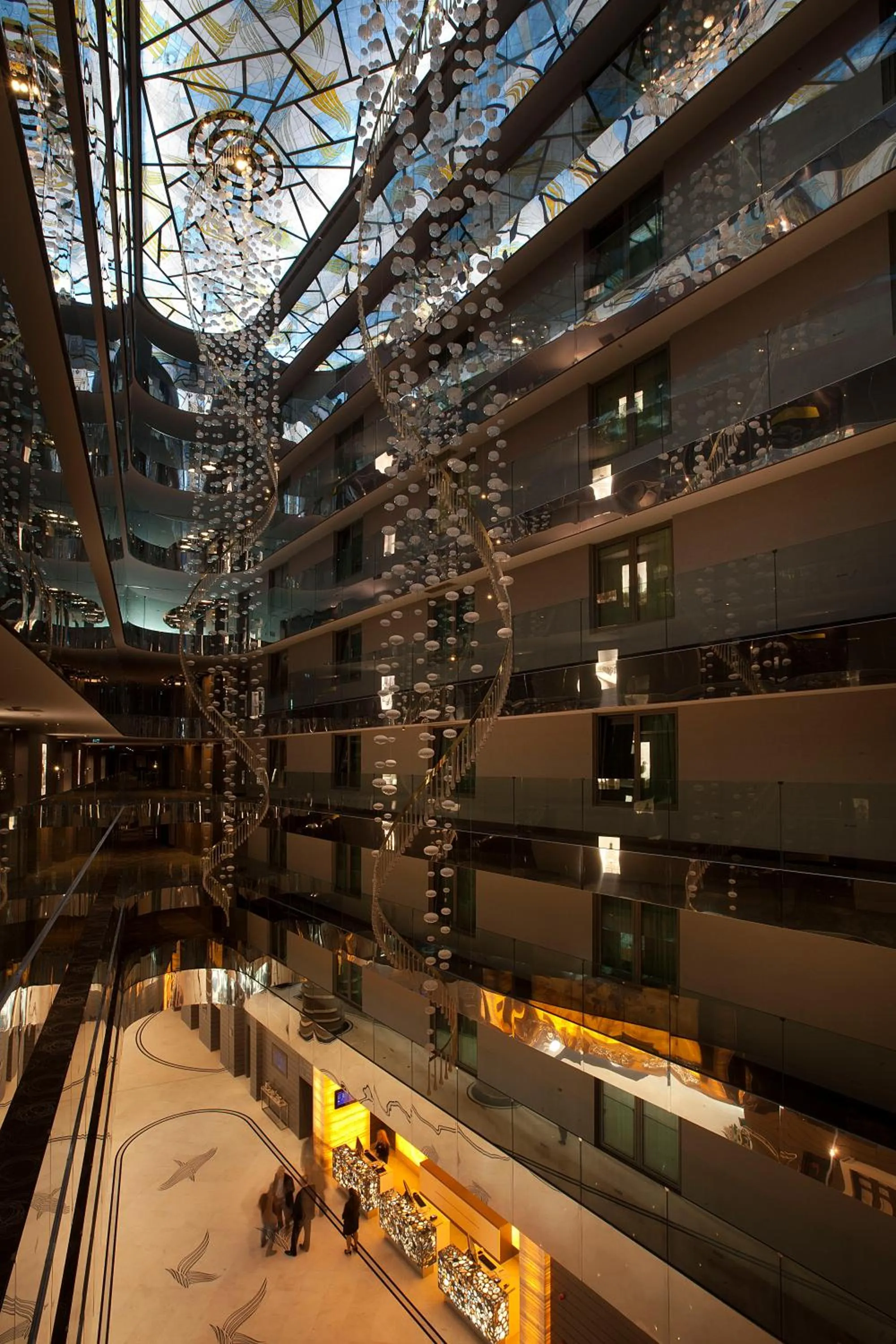 Lobby or reception in Radisson Blu Hotel, Istanbul Sisli