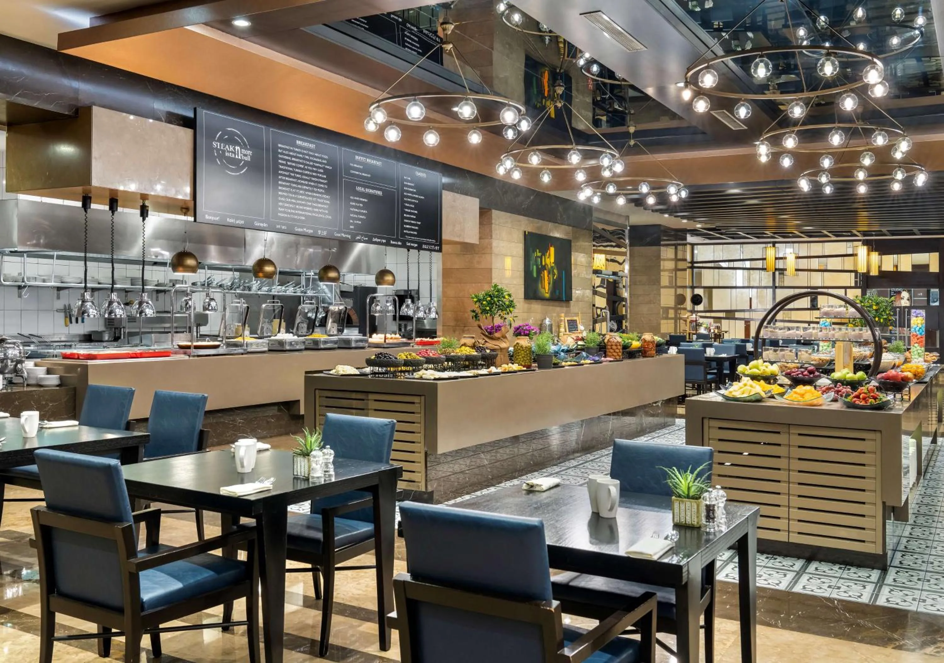 Breakfast in Radisson Blu Hotel, Istanbul Sisli