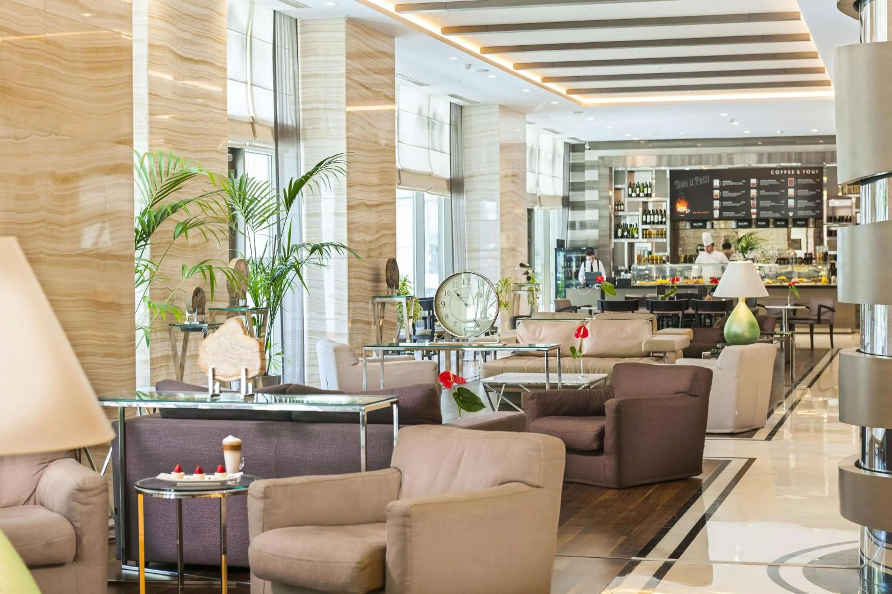 Lobby or reception in Radisson Blu Hotel, Istanbul Sisli