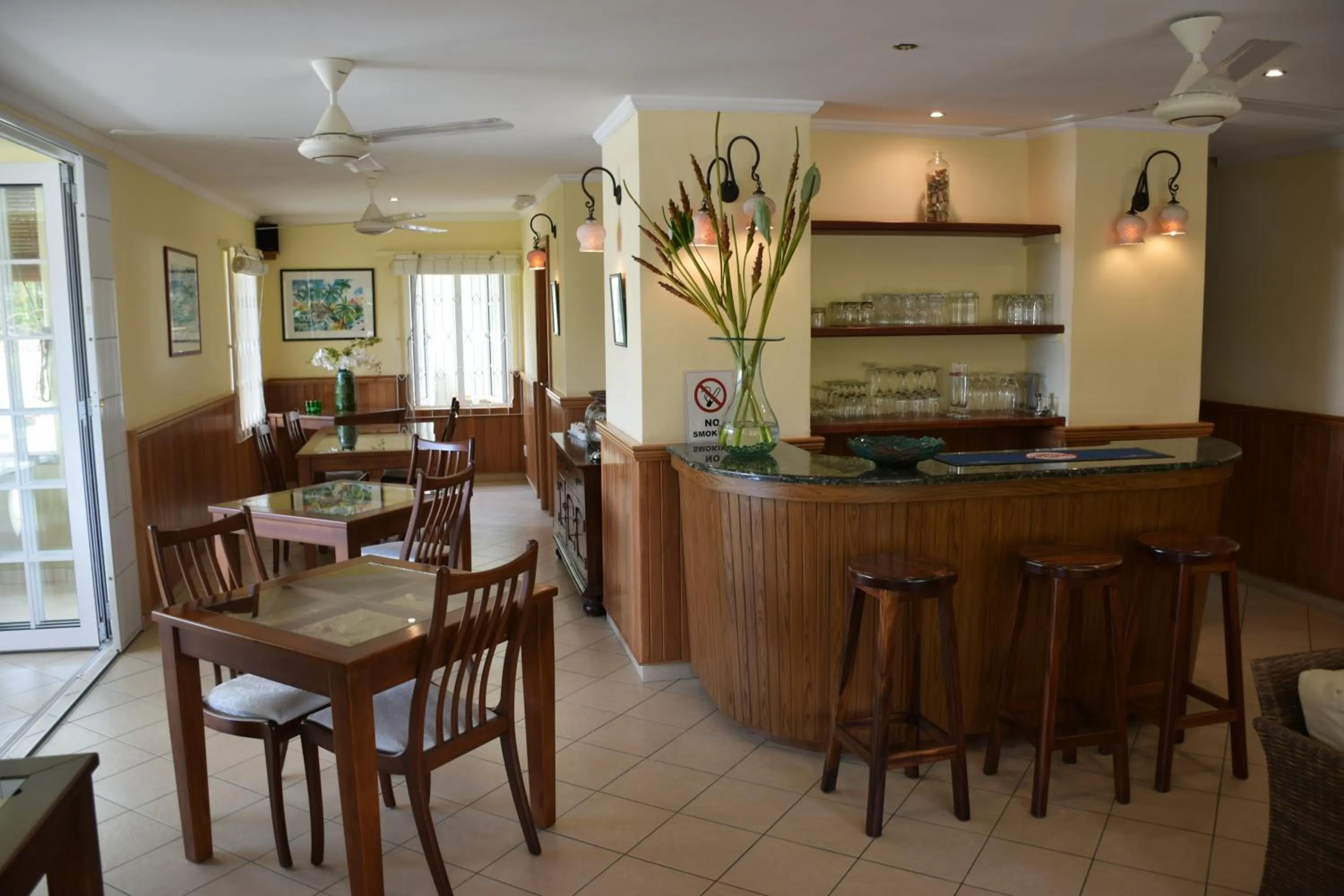 Dining area in Bel Air Hotel