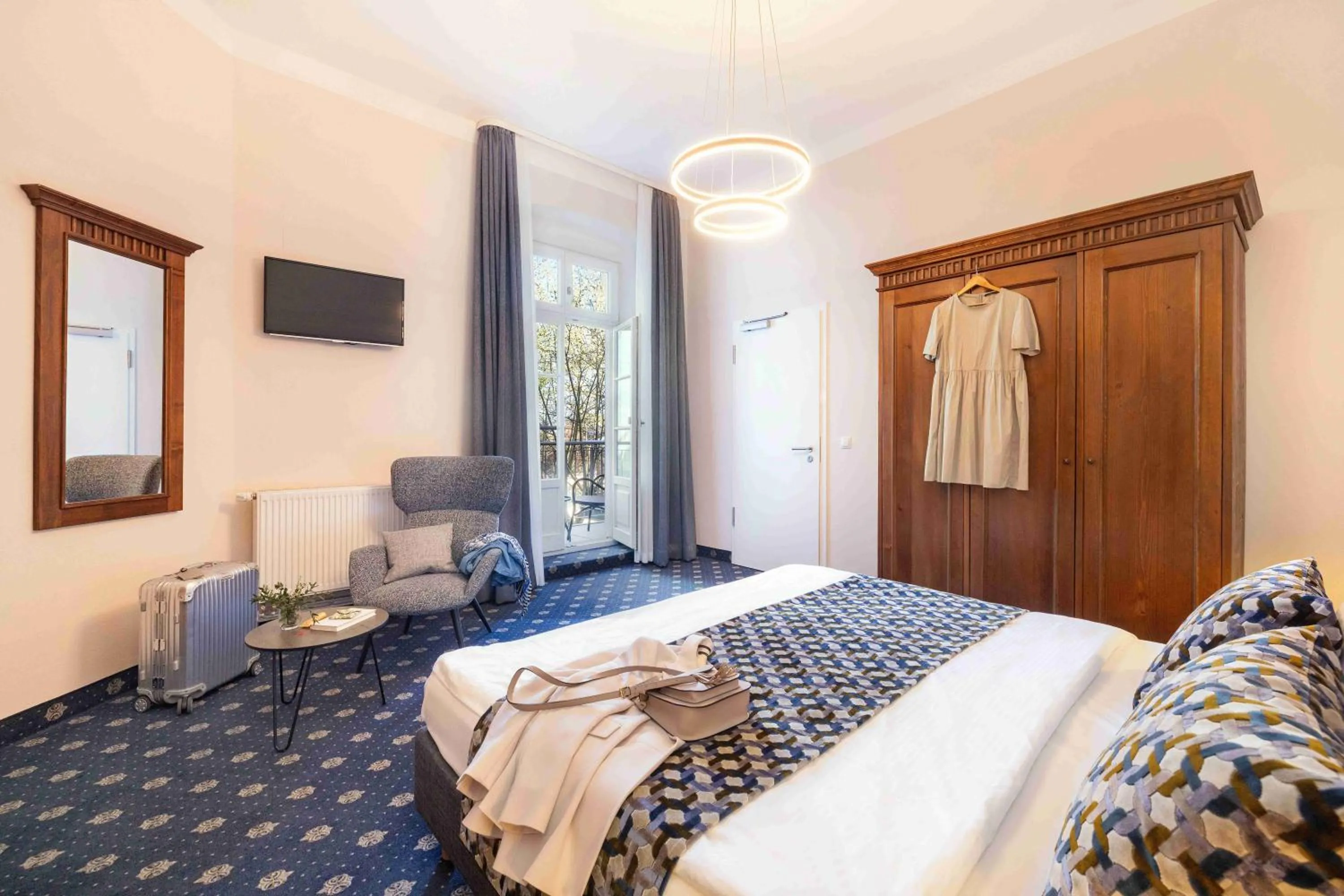 Bedroom, Bed in Apartments Altes Konsulat