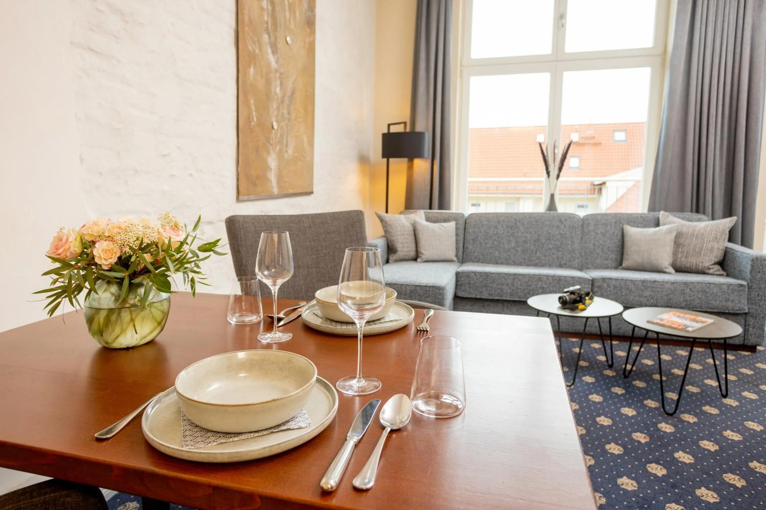Living room in Apartments Altes Konsulat