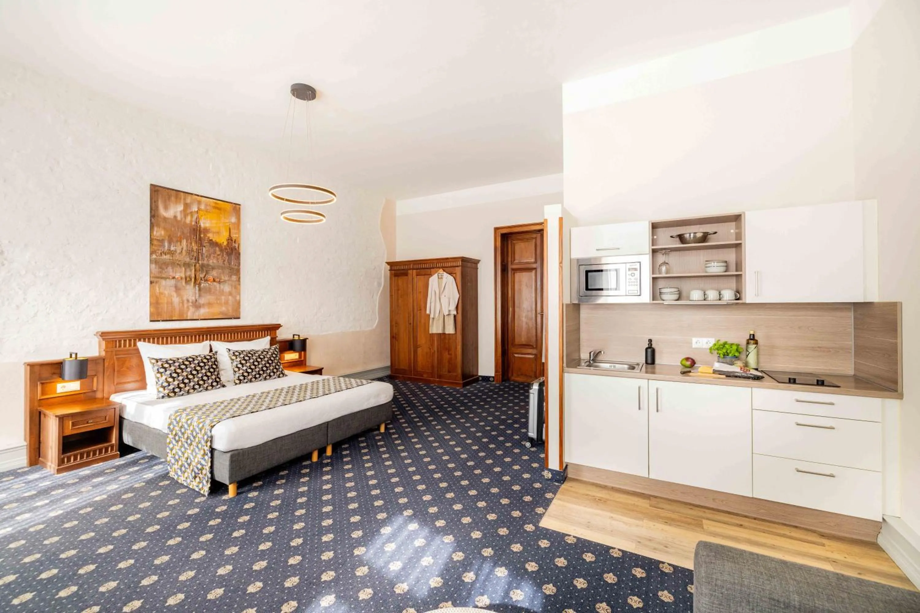 Bed in Apartments Altes Konsulat