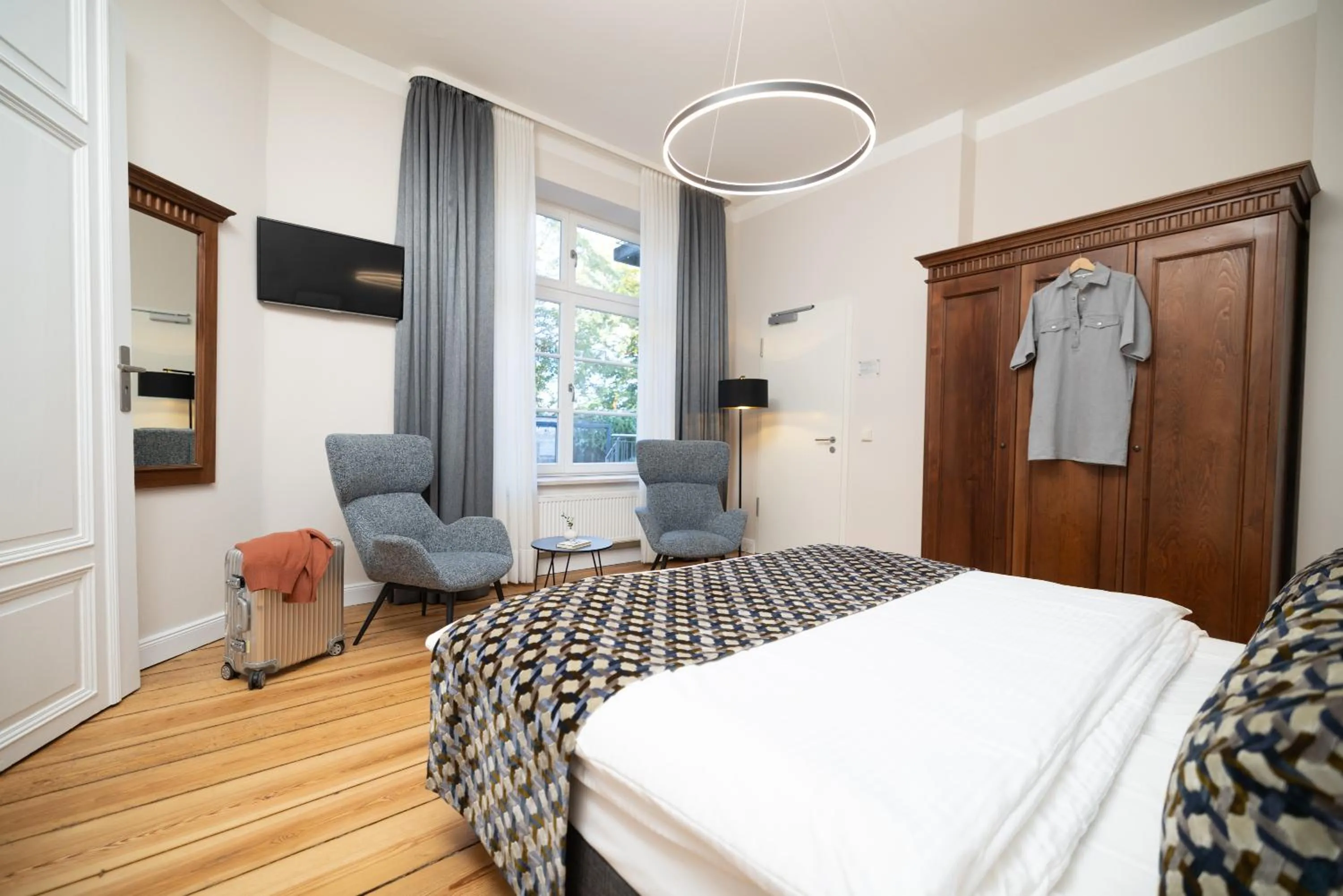 Bedroom, Bed in Apartments Altes Konsulat