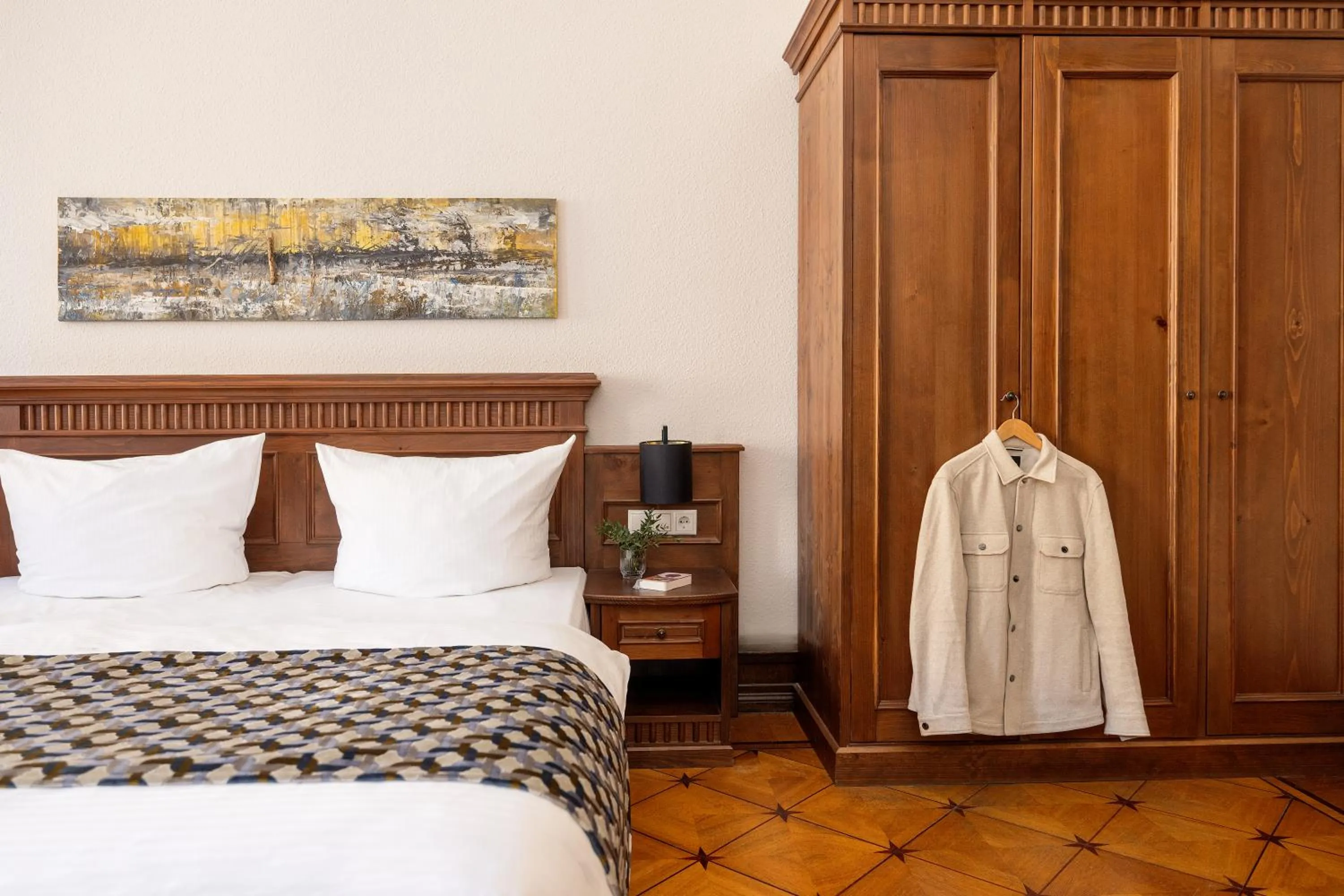 Bed in Apartments Altes Konsulat