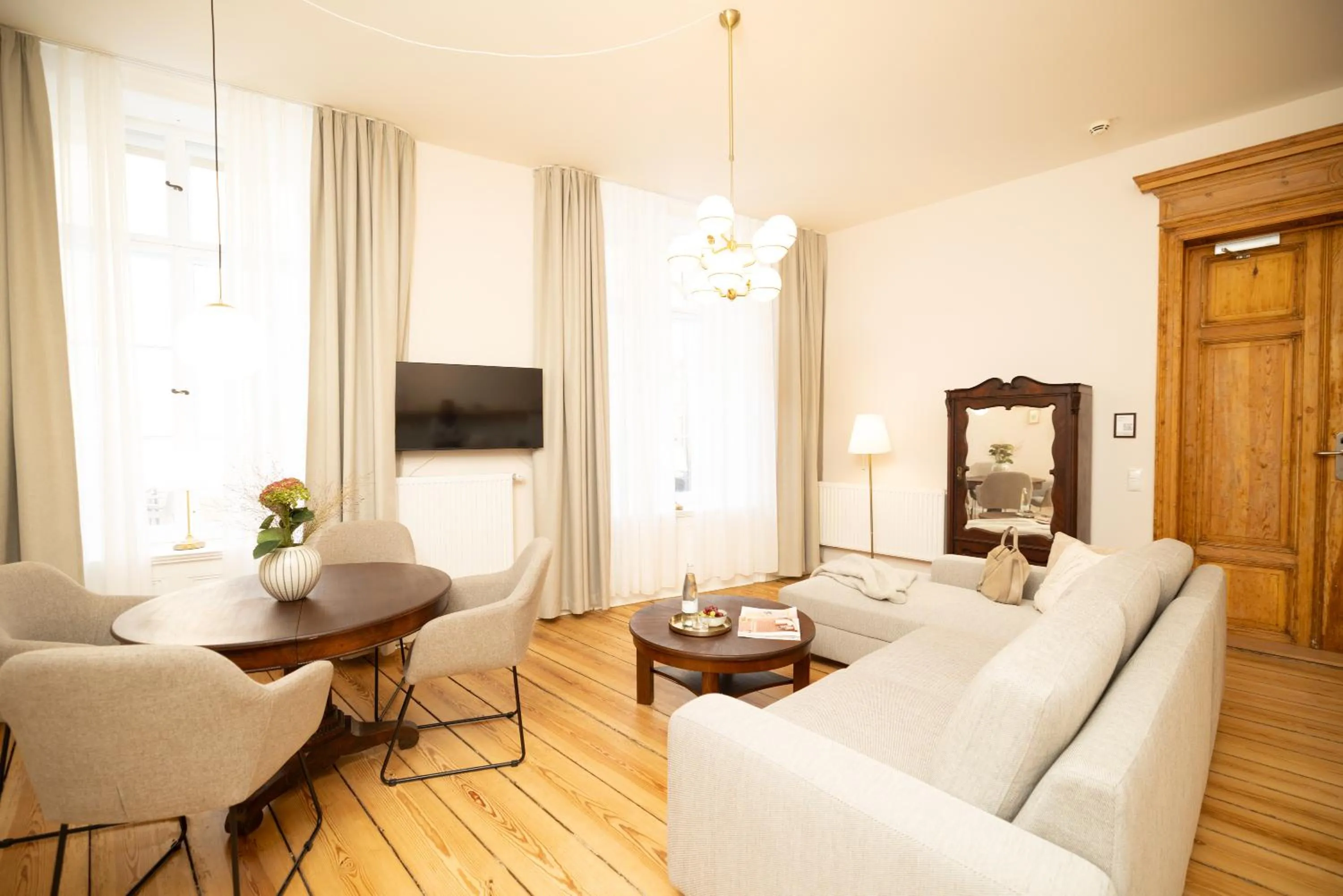 Living room in Apartments Altes Konsulat