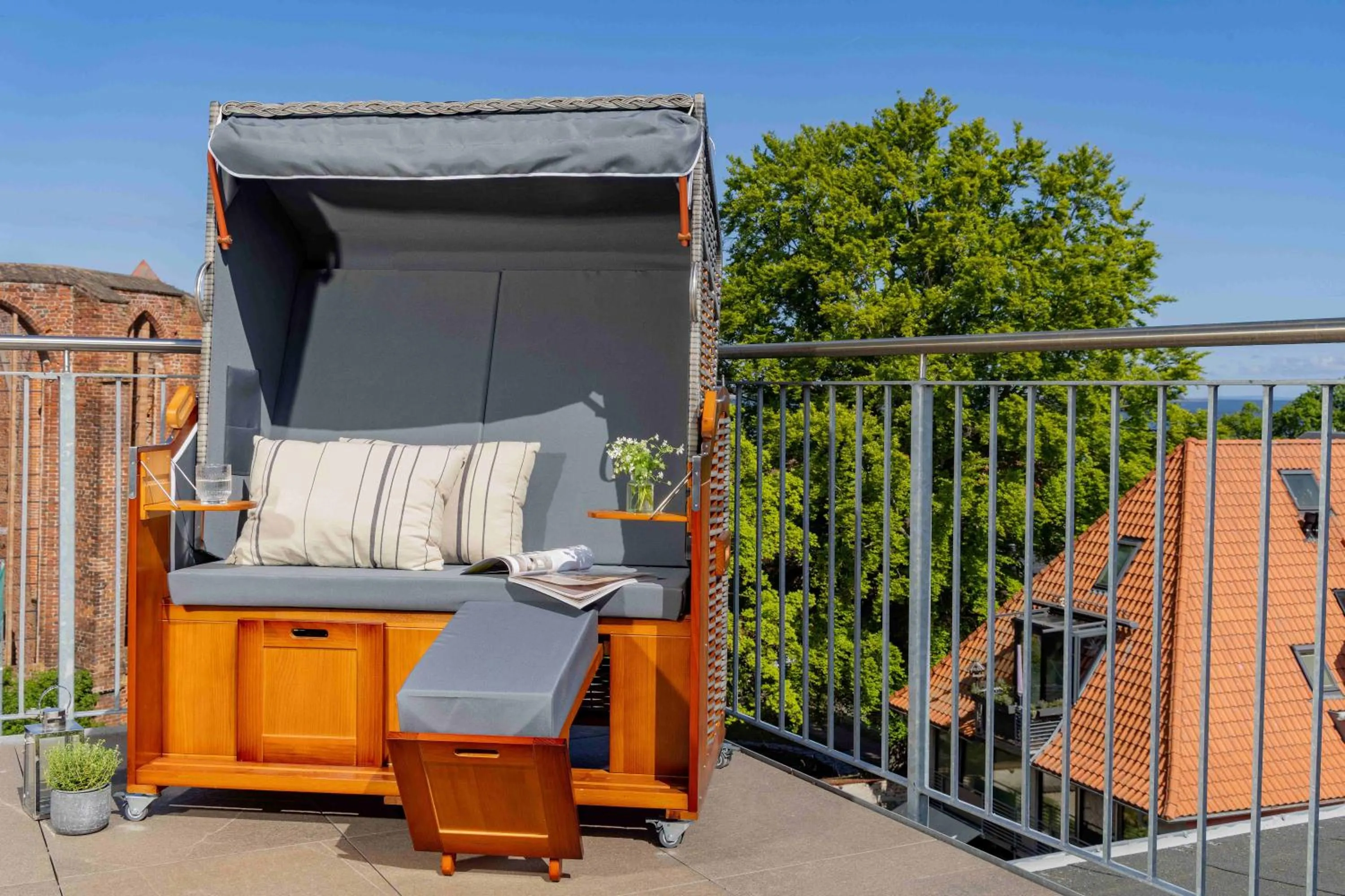 Balcony/Terrace in Apartments Altes Konsulat