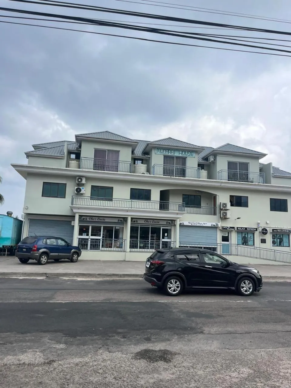 Shopping Area in Le Chateau Bleu