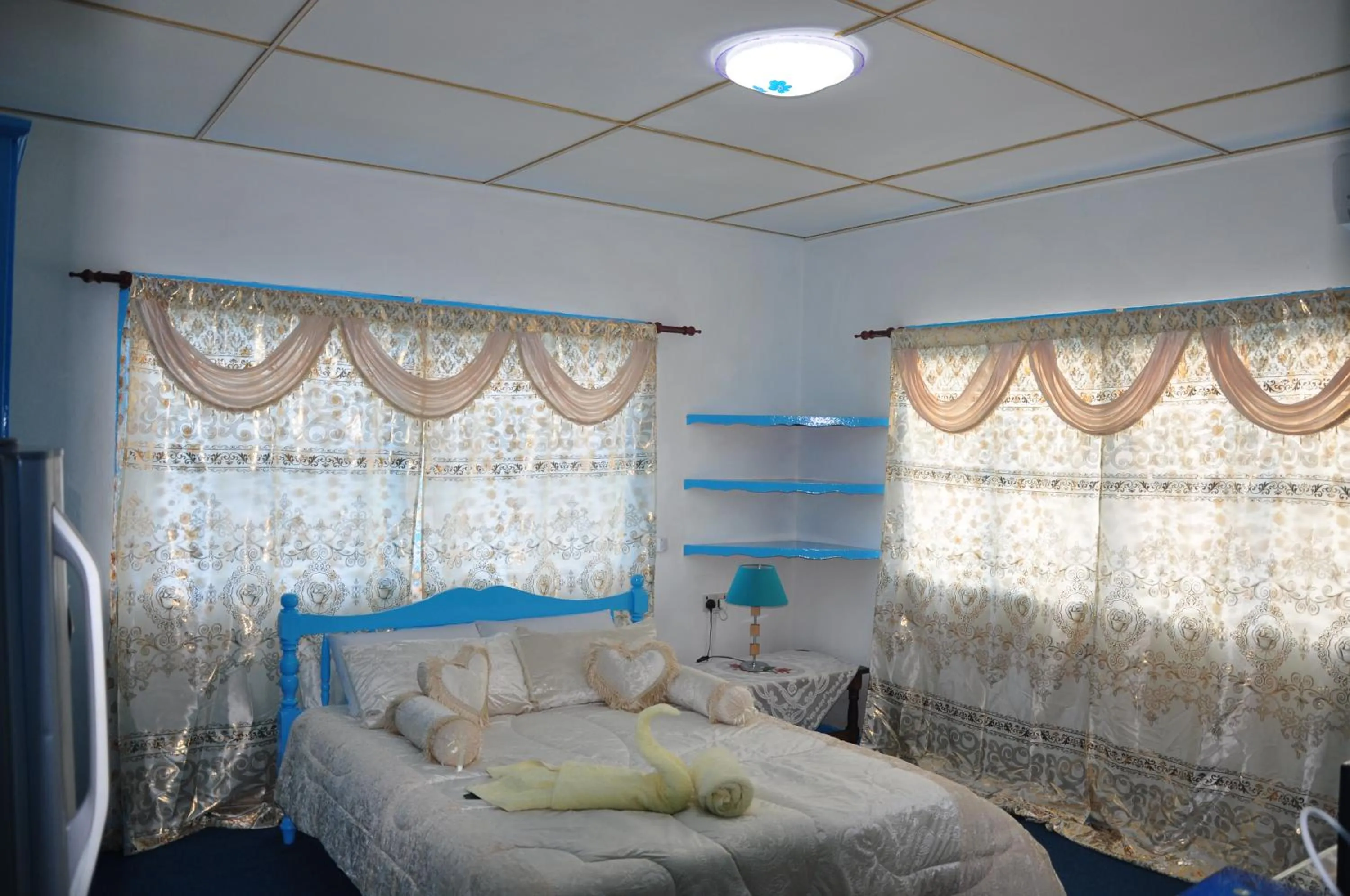 Bed in Le Chateau Bleu