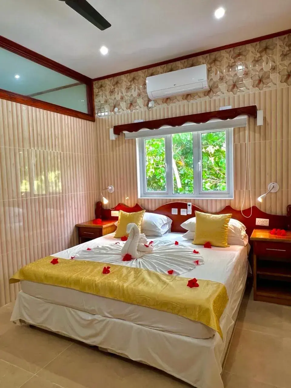 Bed in Villa Chez Batista Bed in Villa Chez Batista