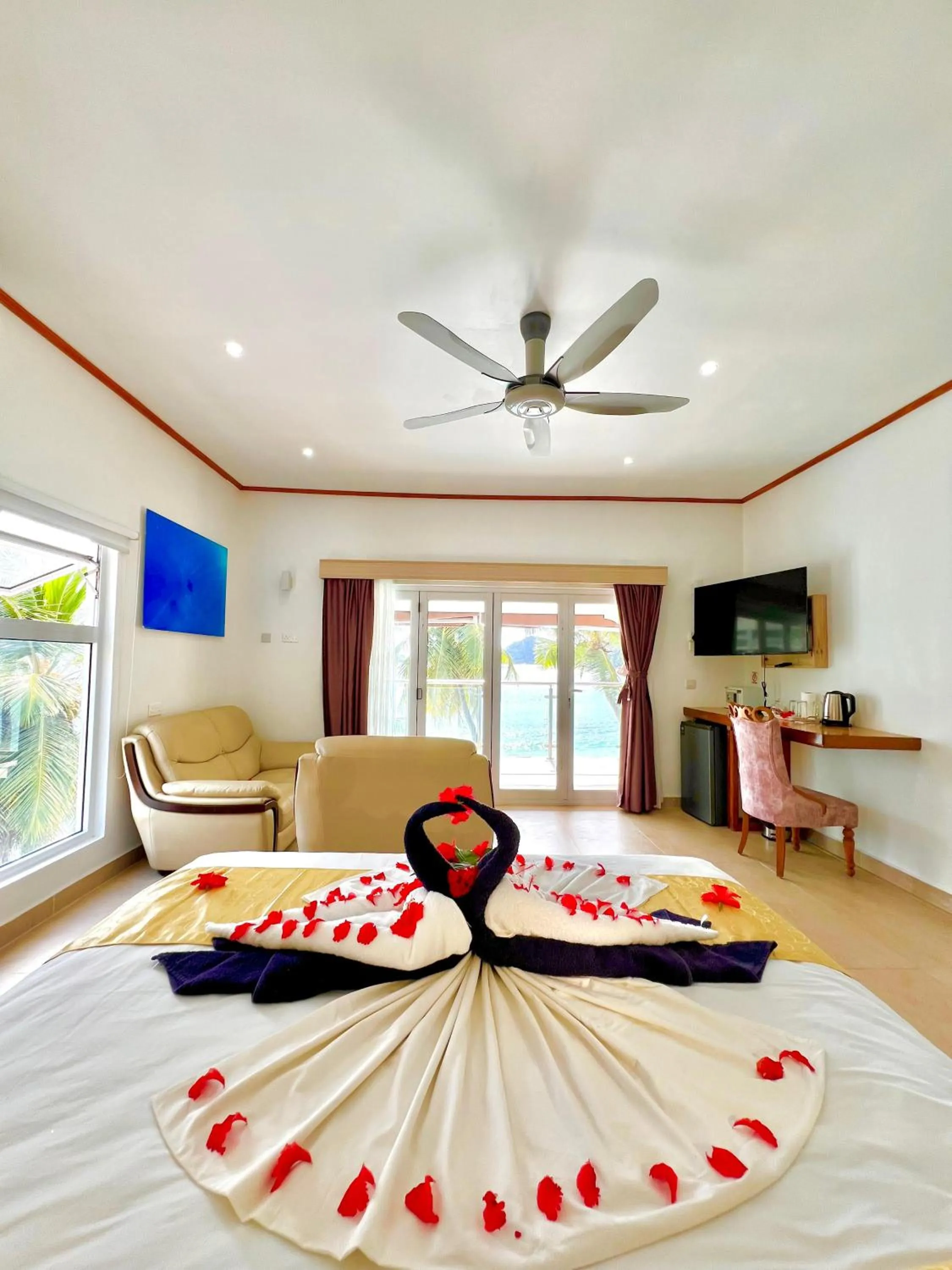 Bed in Villa Chez Batista