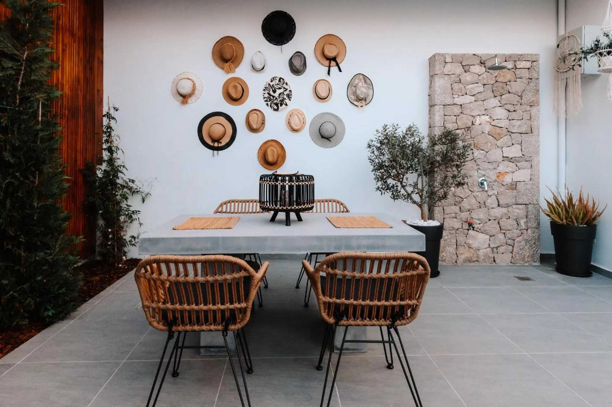 Patio in Versa Villas