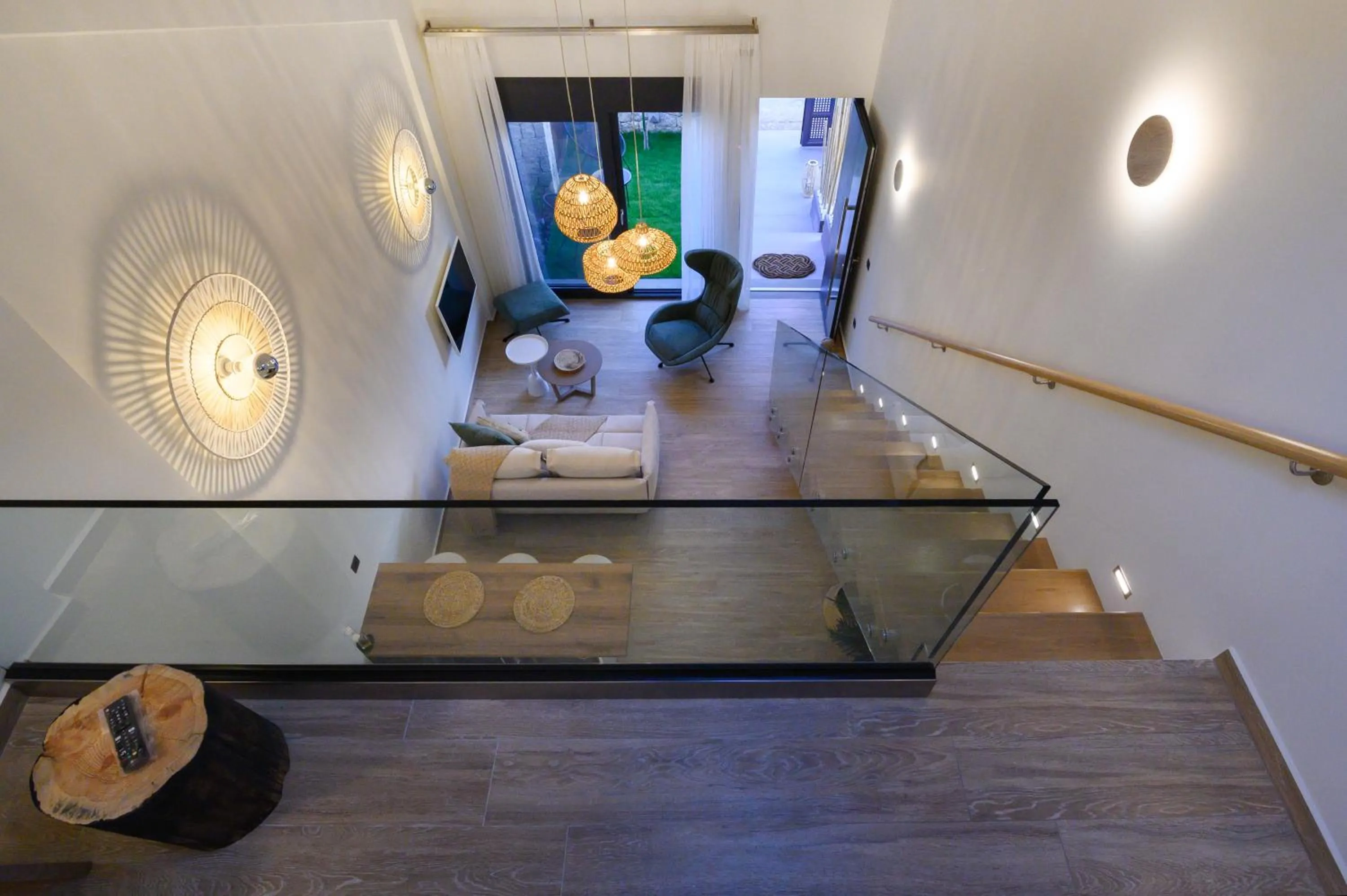 Seating area, Bed in Versa Villas