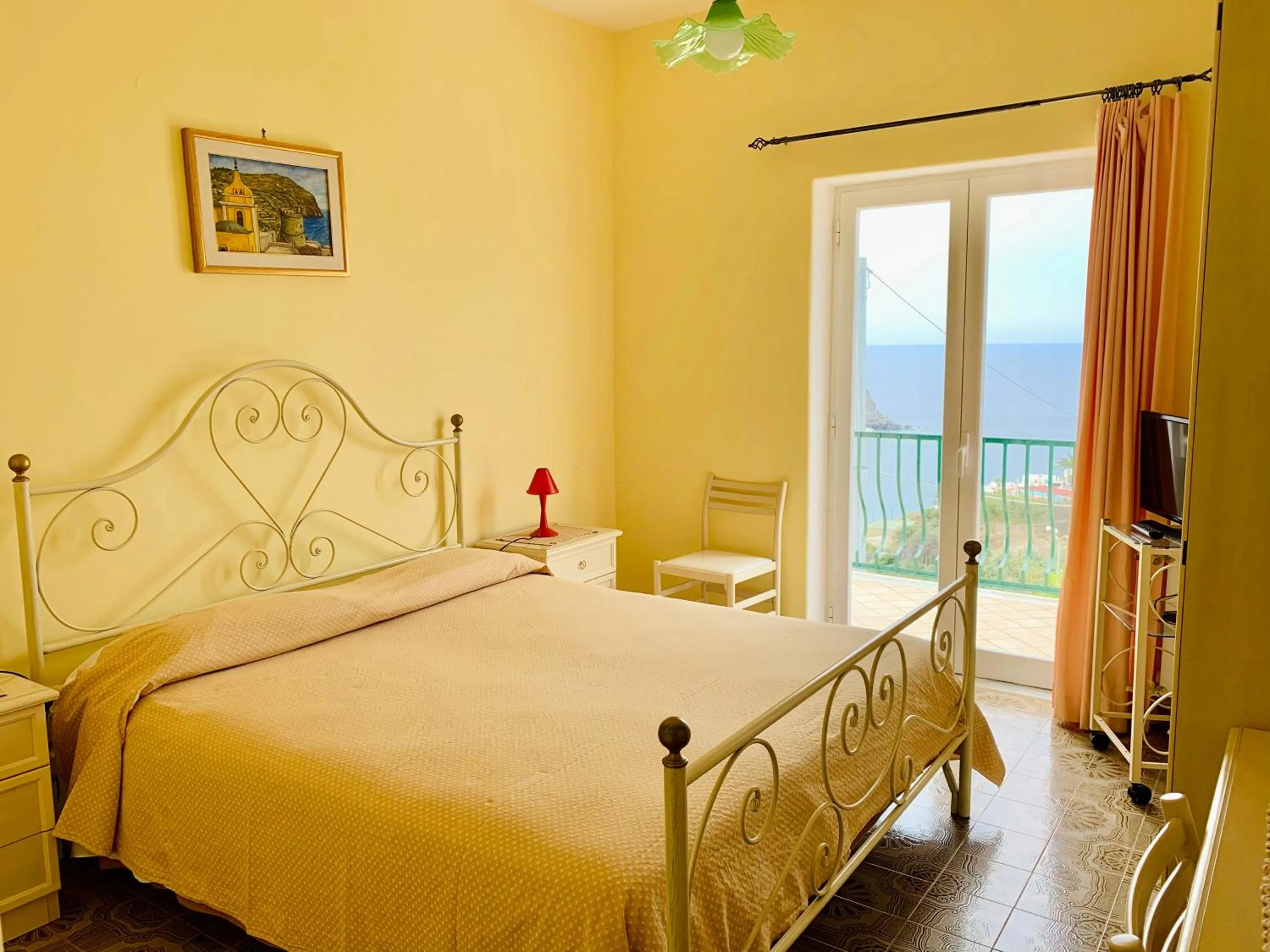 Bedroom, Bed in Pensione Casa Verde